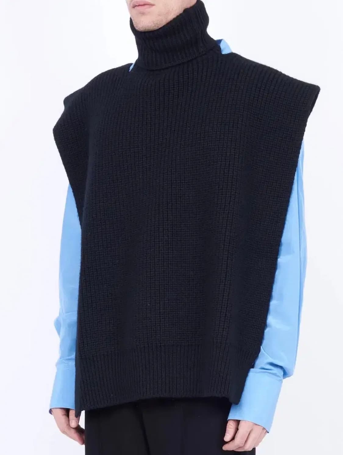 라프시몬스 패치 터틀넥 베스트 판매 상품이미지2