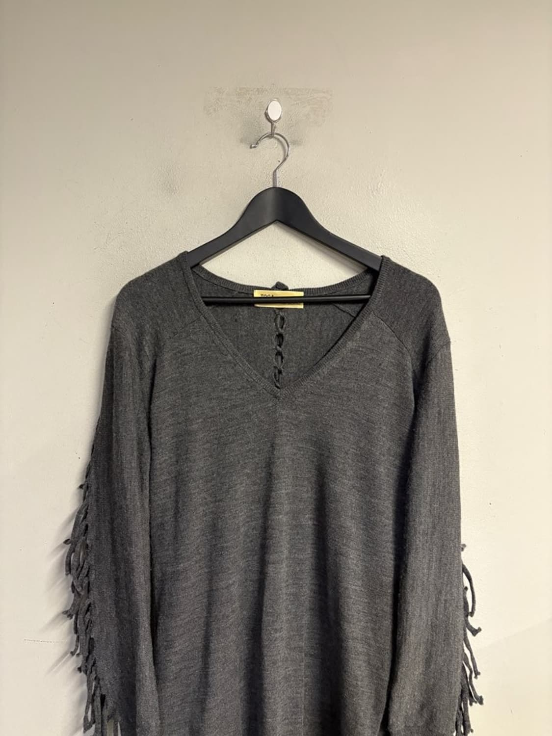 TOGA PULLA Fringe-Detail Wool Knit 상품이미지3