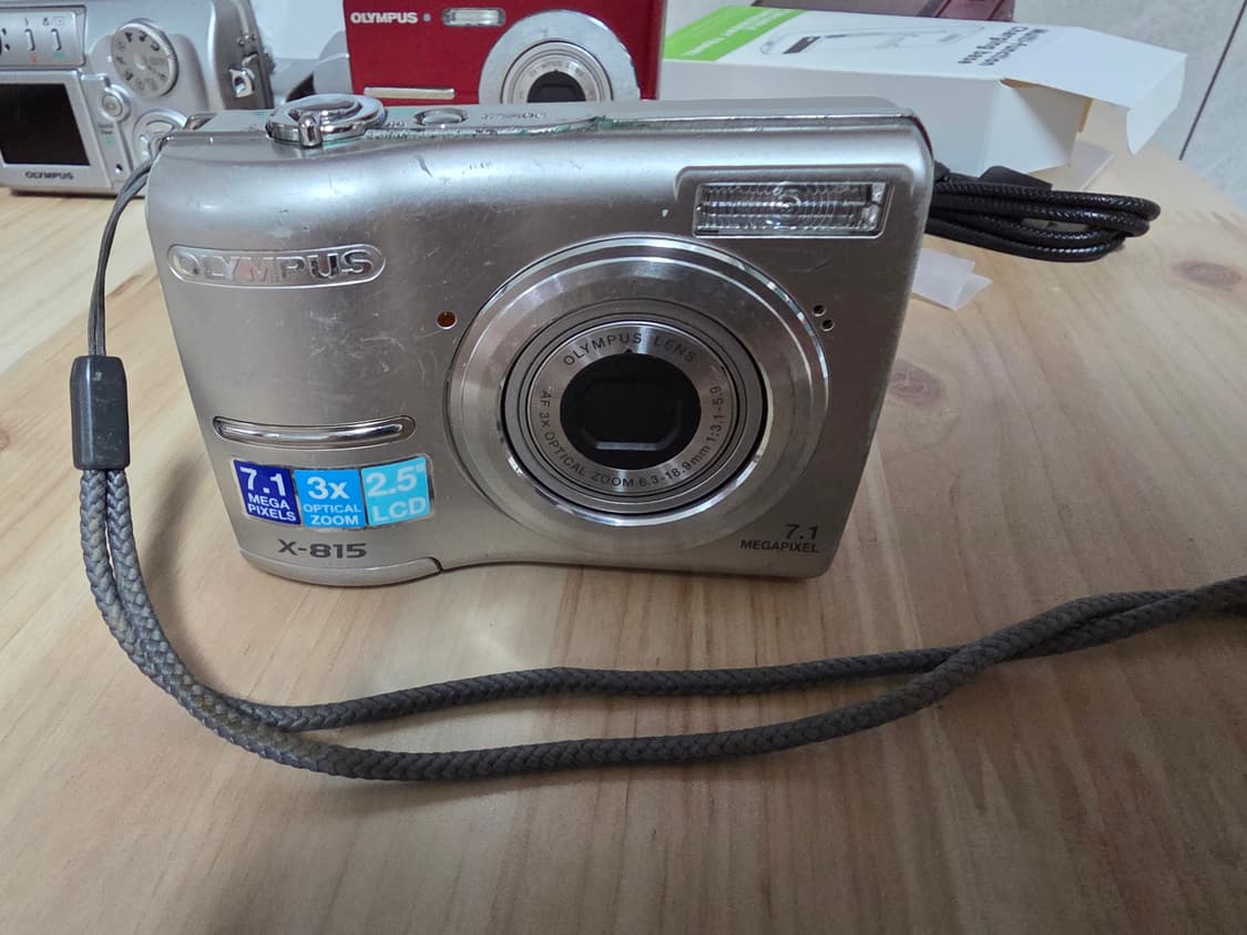 올림푸스 X-815 빈티지 디지털카메라 상품이미지1