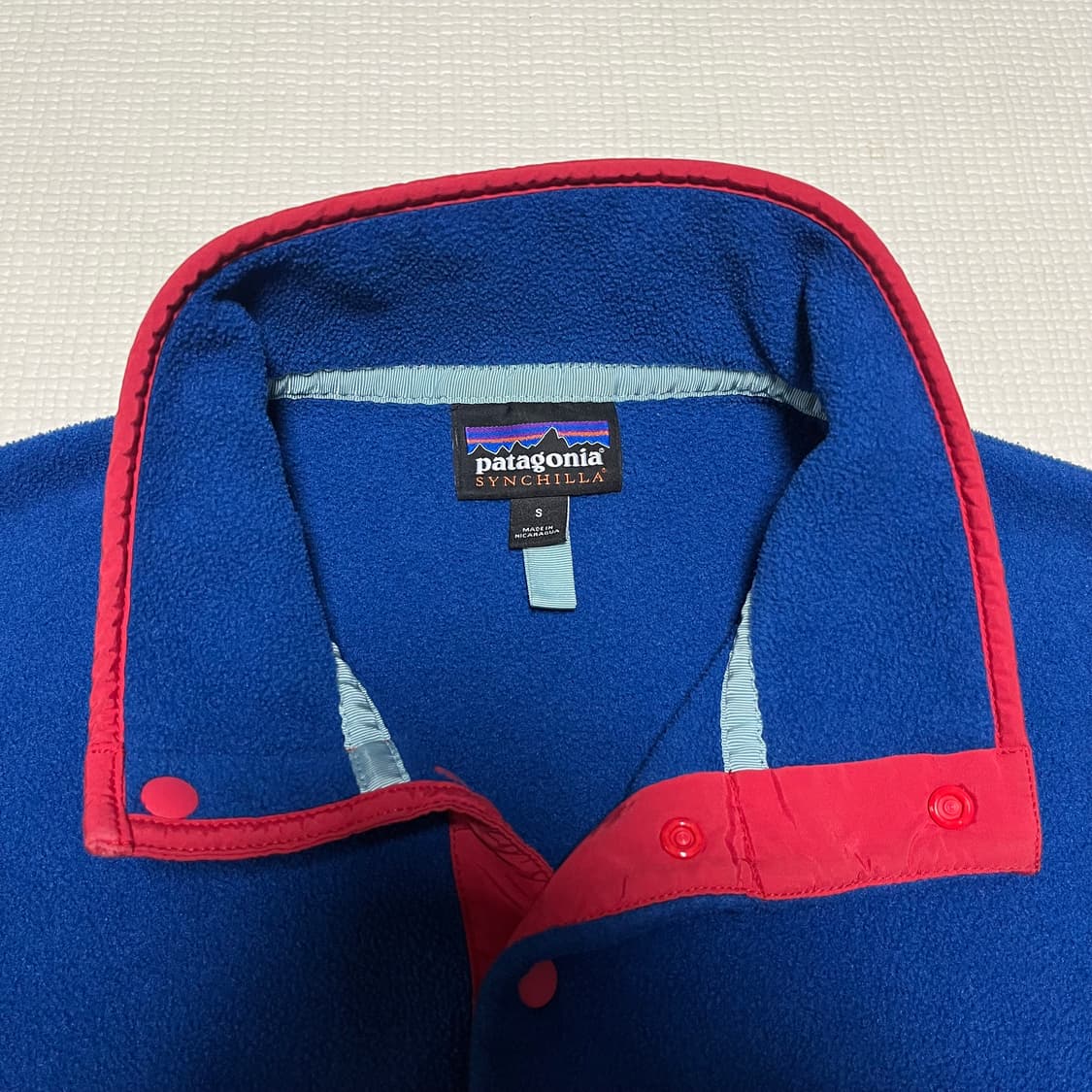 파타고니아 신칠라 블루/레드 상품이미지3