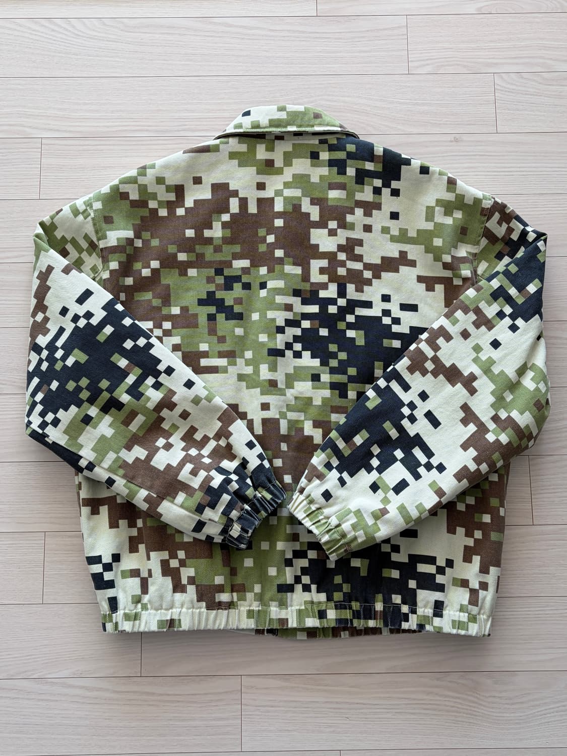 ASOS DESIGN 아소스 디자인 픽셀 카모 자켓 M (103) 상품이미지2