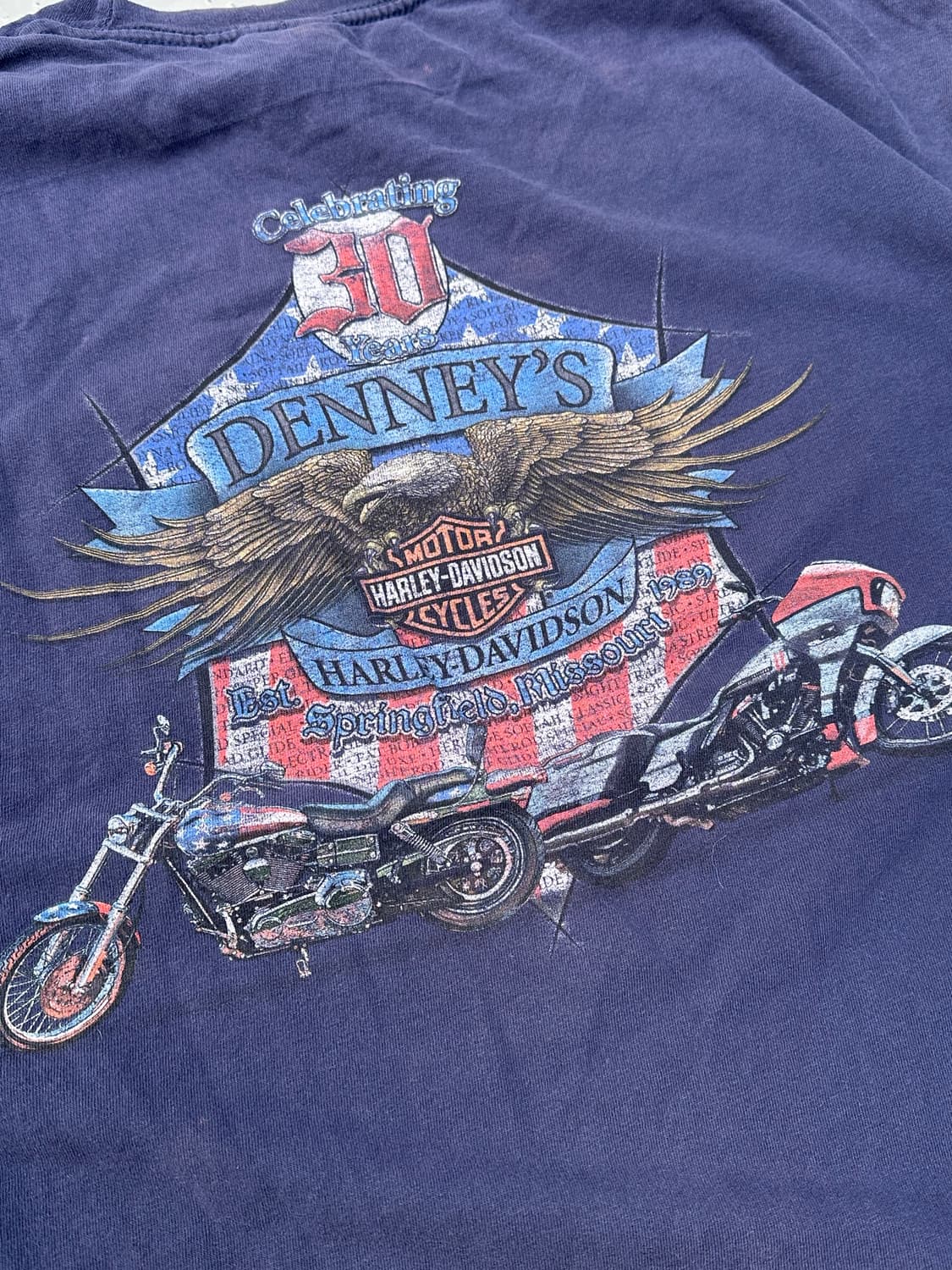 [할리데이비슨] •Vintage Motorcycle Tee 상품이미지2