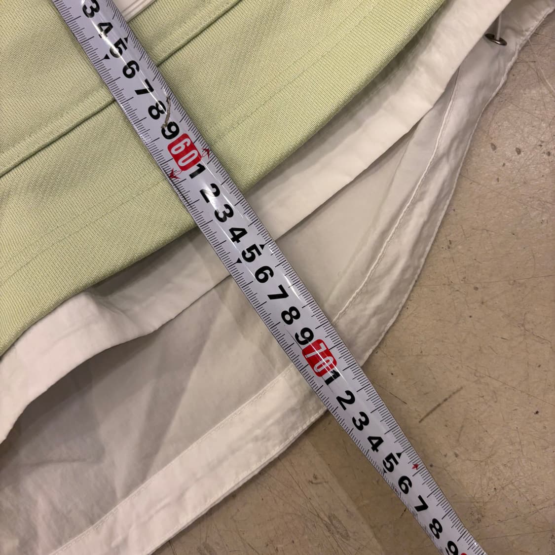 솔리드옴므 레이어드 그린 후드티 상품이미지4