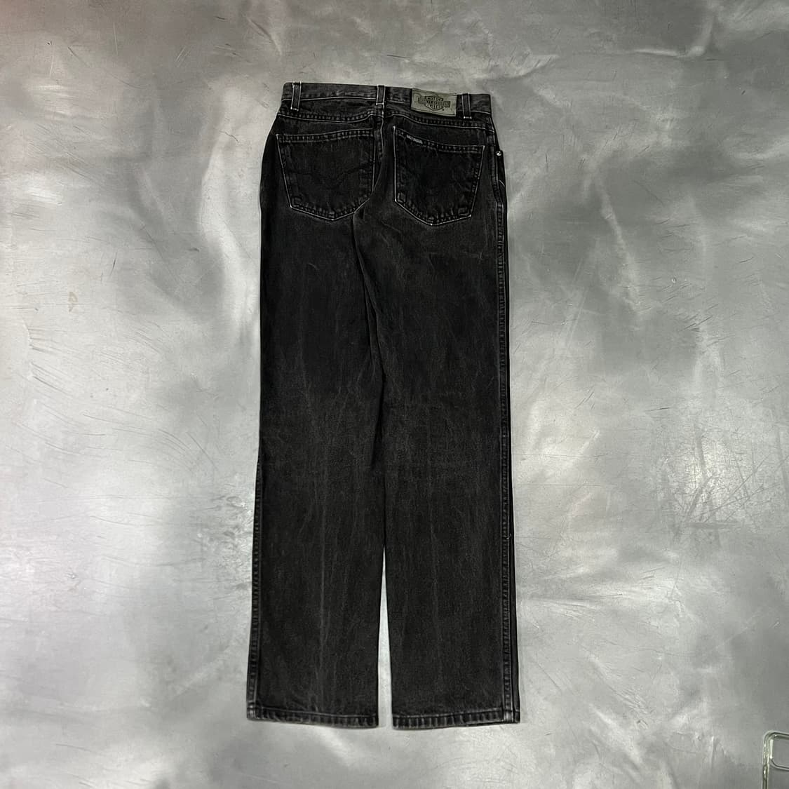  할리데이비슨 흑청 데님 팬츠 y15142 상품이미지2