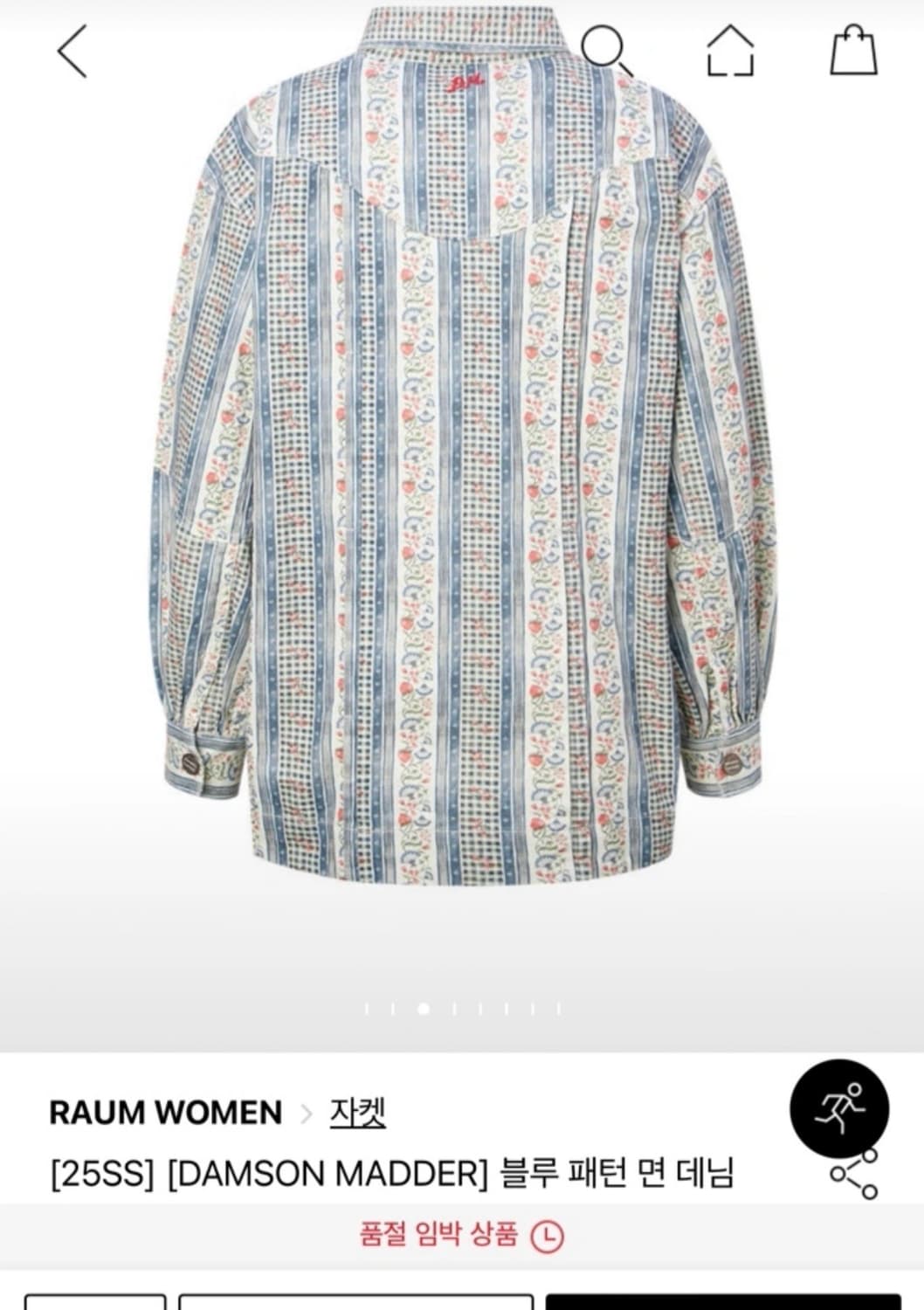 DAMSON MADDER 면데님자켓 상품이미지2