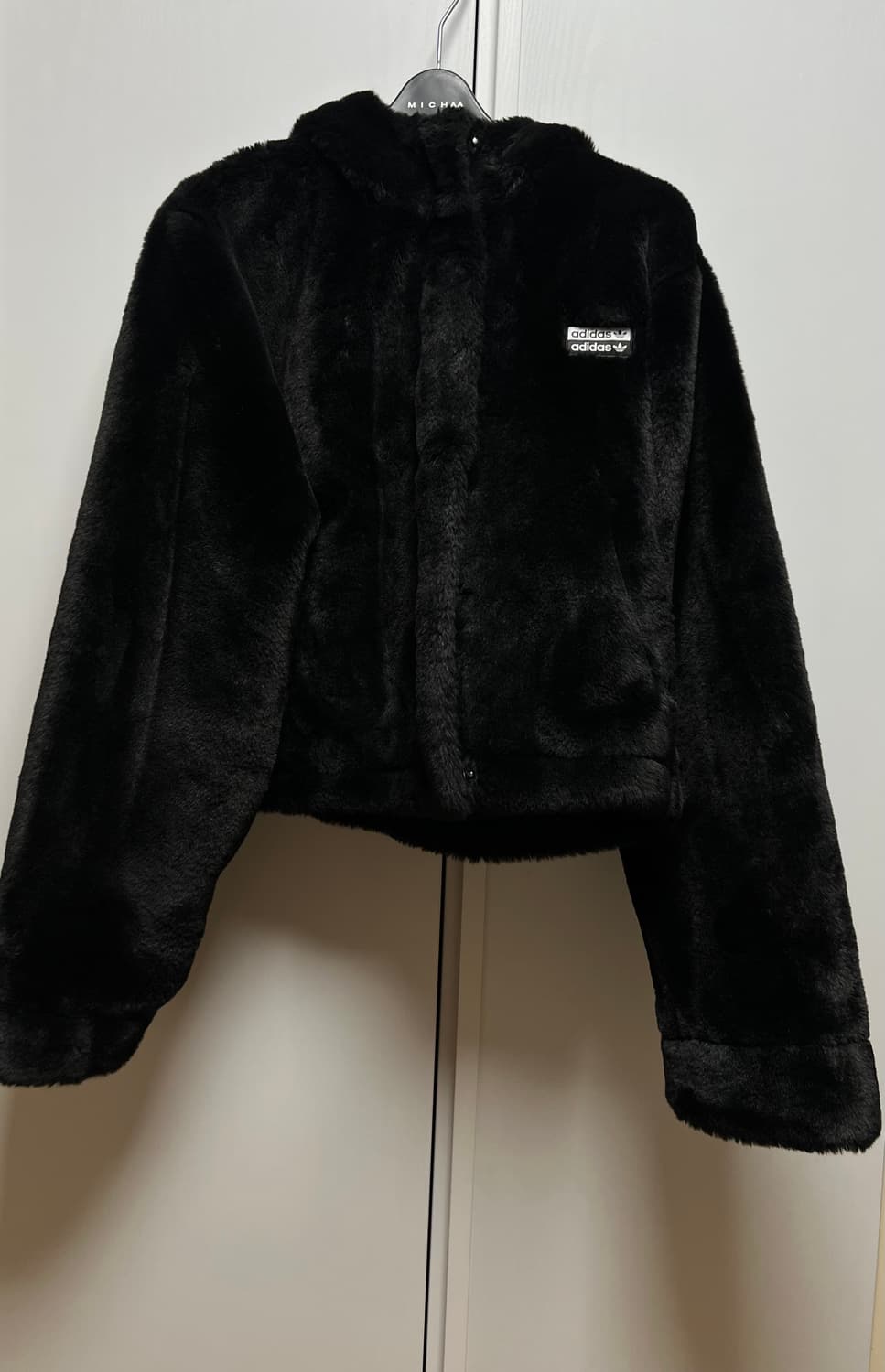 아디다스 퍼자켓 플리스 트랙탑 저지 후드 퍼자켓 집업 제니 상품이미지2