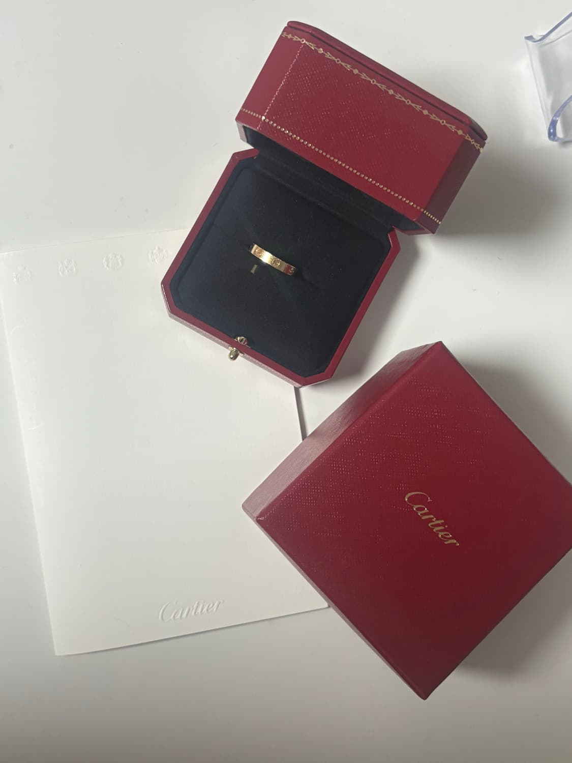 까르띠에 러브링 옐로우골드 56호 상품이미지1