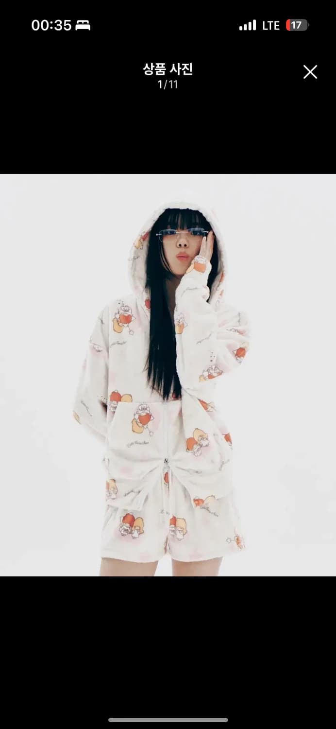 새상품) 유희 리틀트윈스타 후드 상하의 세트 셋업 상품이미지1