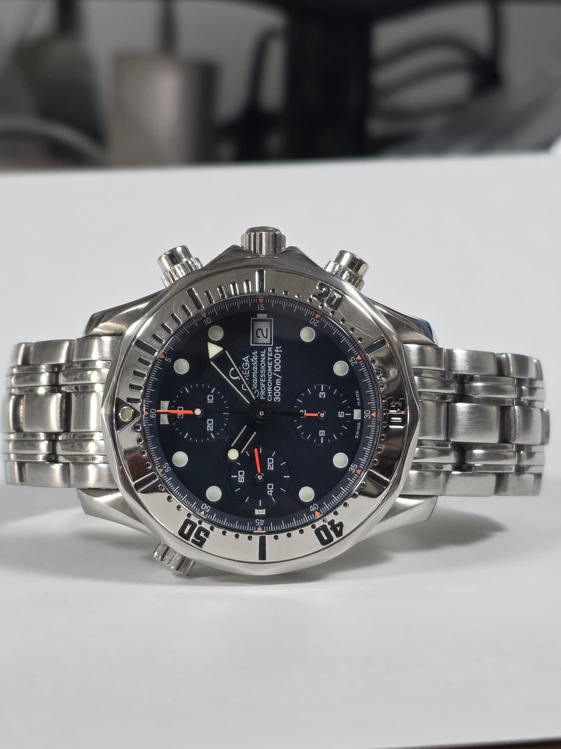 오메가 OMEGA 씨마스터 프로페셔널 42mm 크로노그래프 300m 중고 상품이미지1