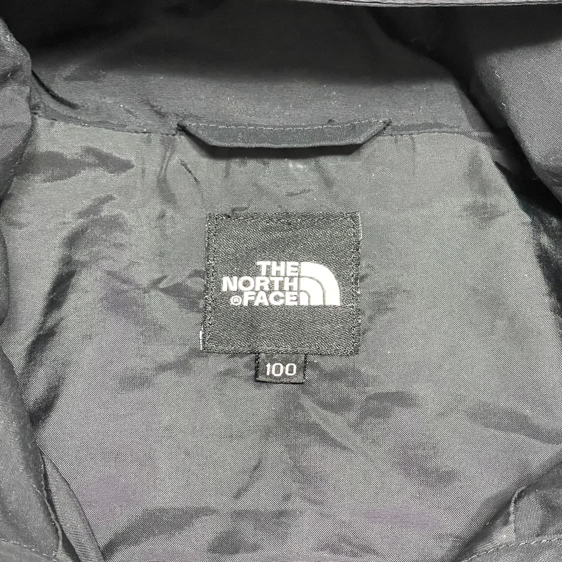 노스페이스 블랙 바람막이 남성100 상품이미지3