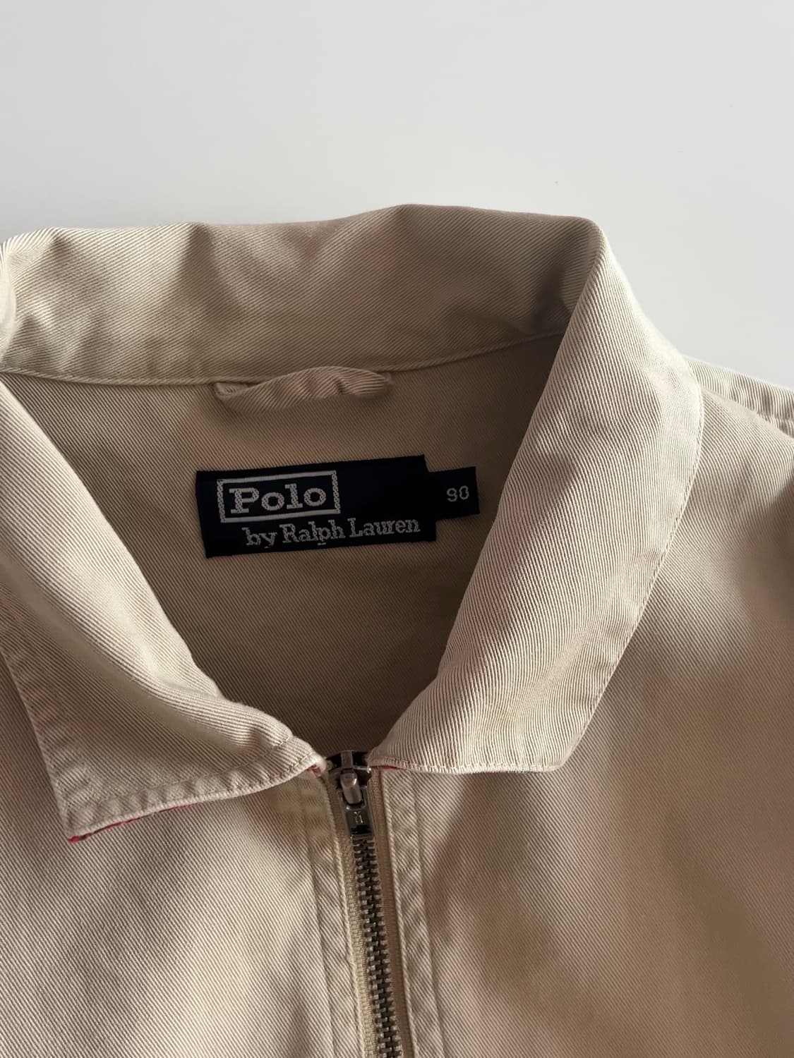 폴로 랄프로렌 베이지 코튼 스윙탑 자켓 90 상품이미지3