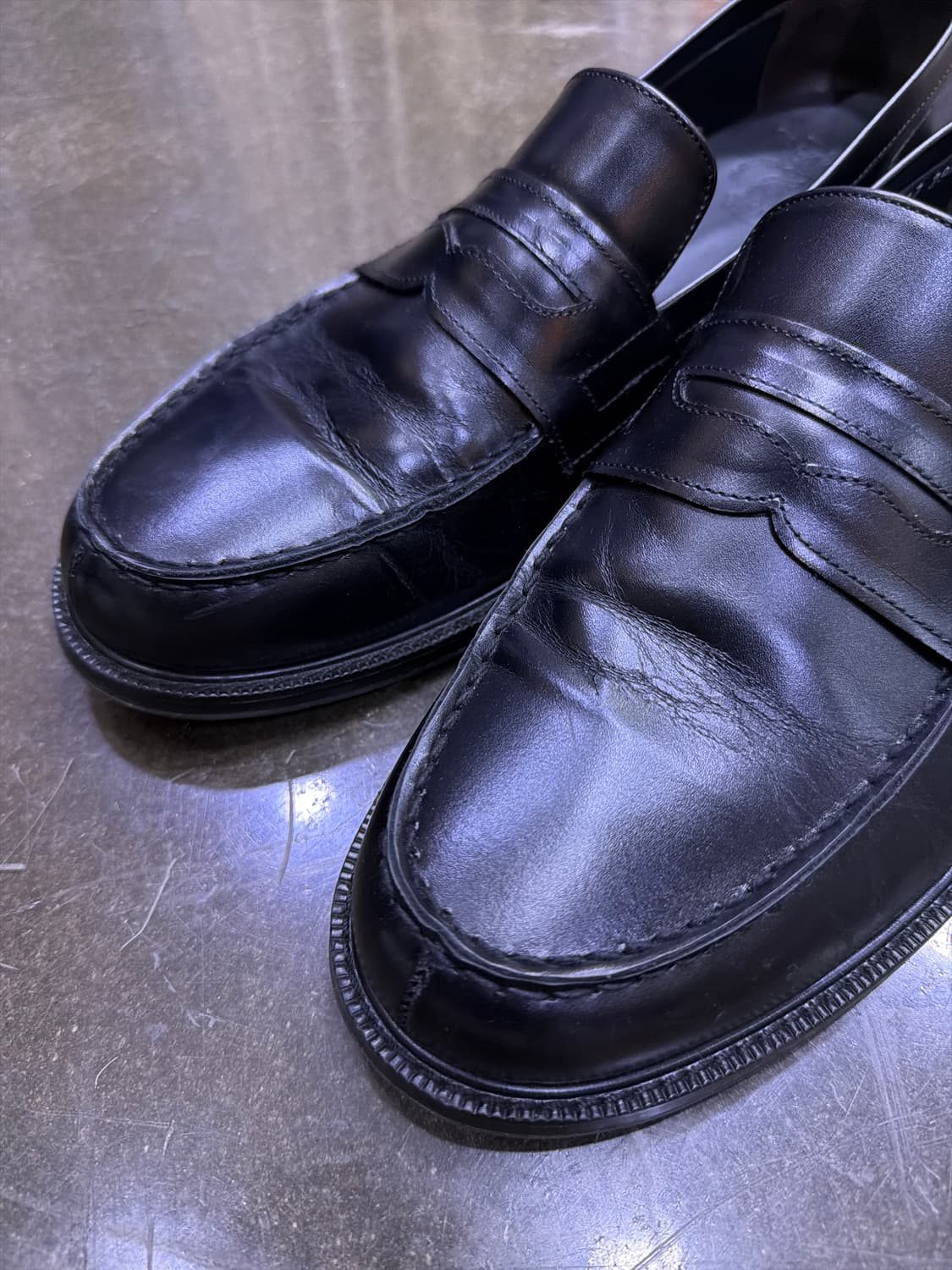 커스텀무드 페니로퍼 비브람 보강 수제화 280 상품이미지3