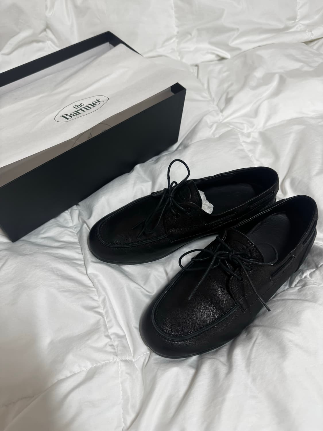 더바넷 레더 보트 슈즈 235 (실물사진 첨부) 상품이미지6