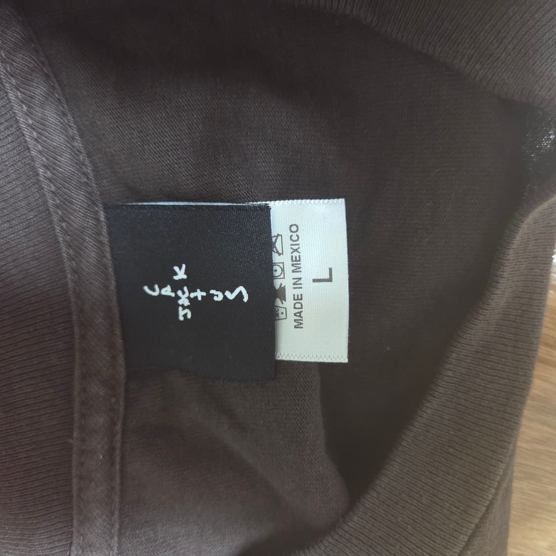 [L] 트래비스 스캇 캑터스잭 never backward 반팔 티셔츠 상품이미지3