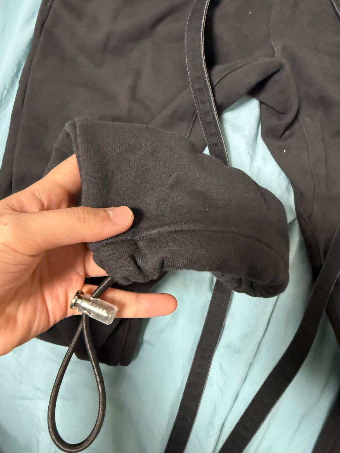 피어오브갓 6th 코어 블랙 스웻팬츠 상품이미지5