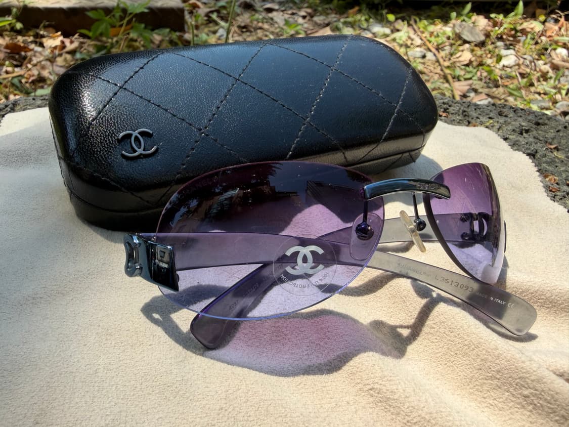 샤넬 Chanel 00's 4037 Rimless Sunglasses  상품이미지1