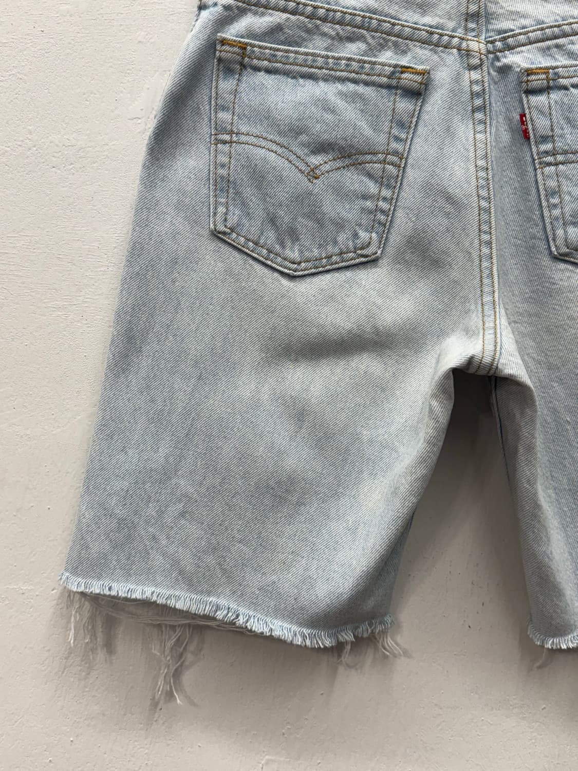 90s USA Levi's 550 Relaxed Denim Shorts 상품이미지3