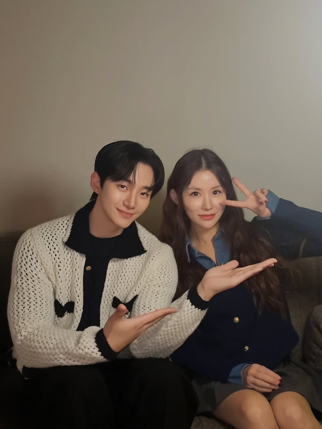 [이준호님 착용] ernest w baker 25AW 크로쉐 금장 자켓 상품이미지1