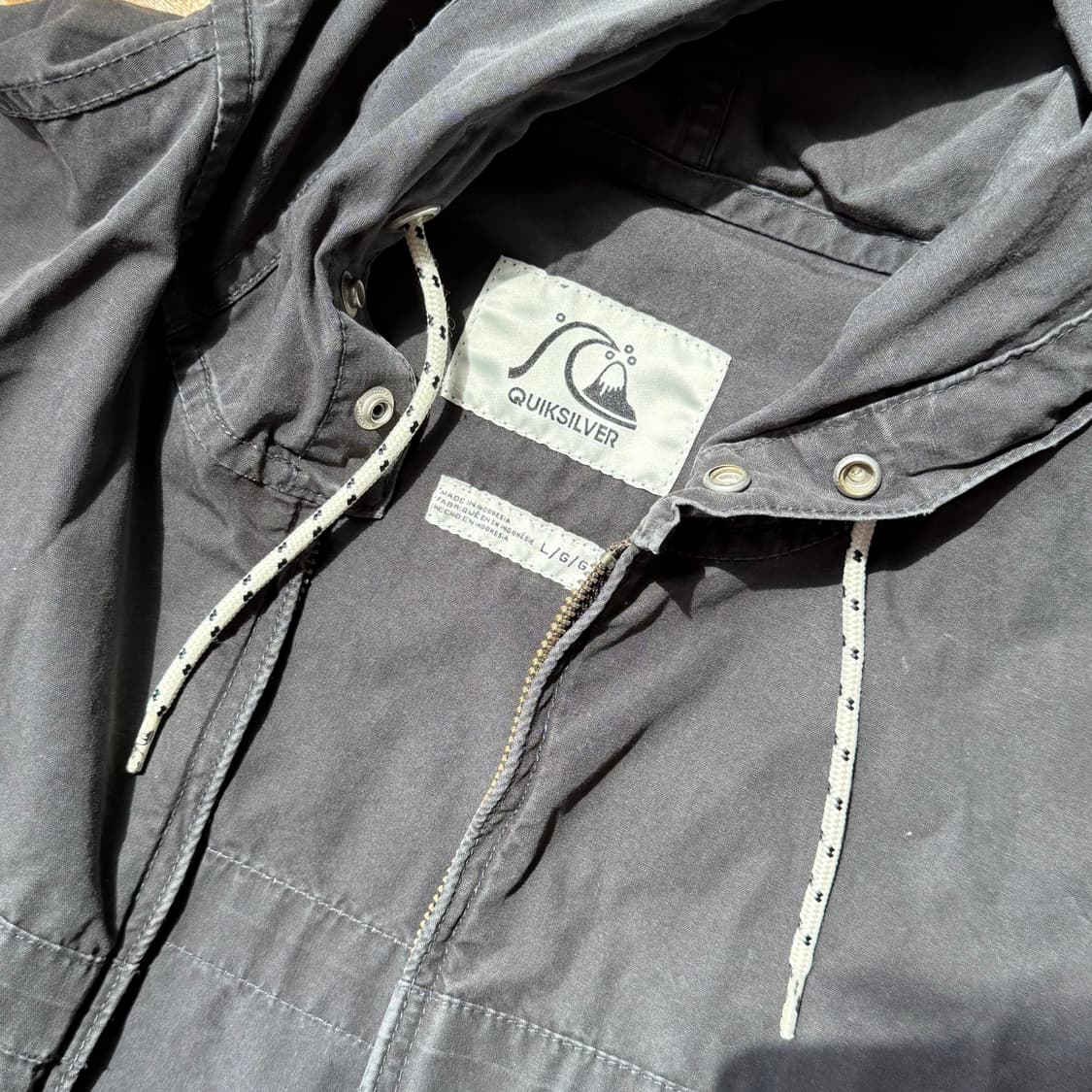 퀵실버 코튼 후드자켓 상품이미지3