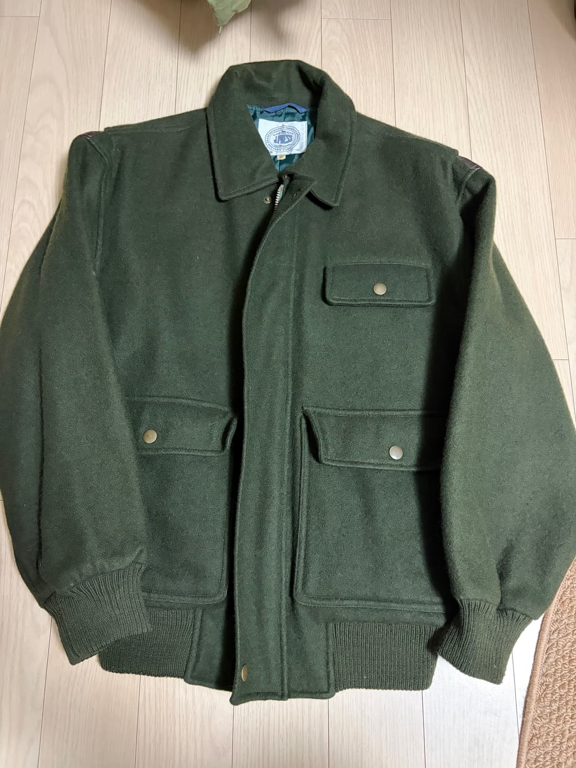빈티지) Jpress 울 블루종 자켓 상품이미지7