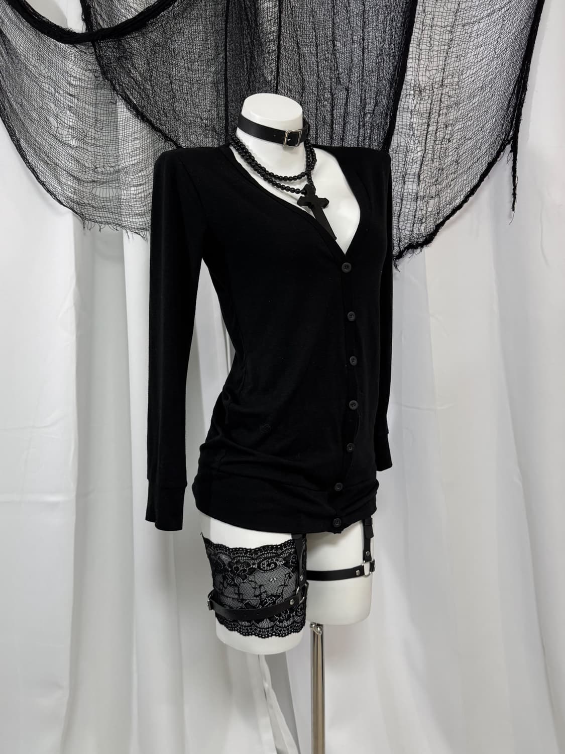 black cardigan 상품이미지2