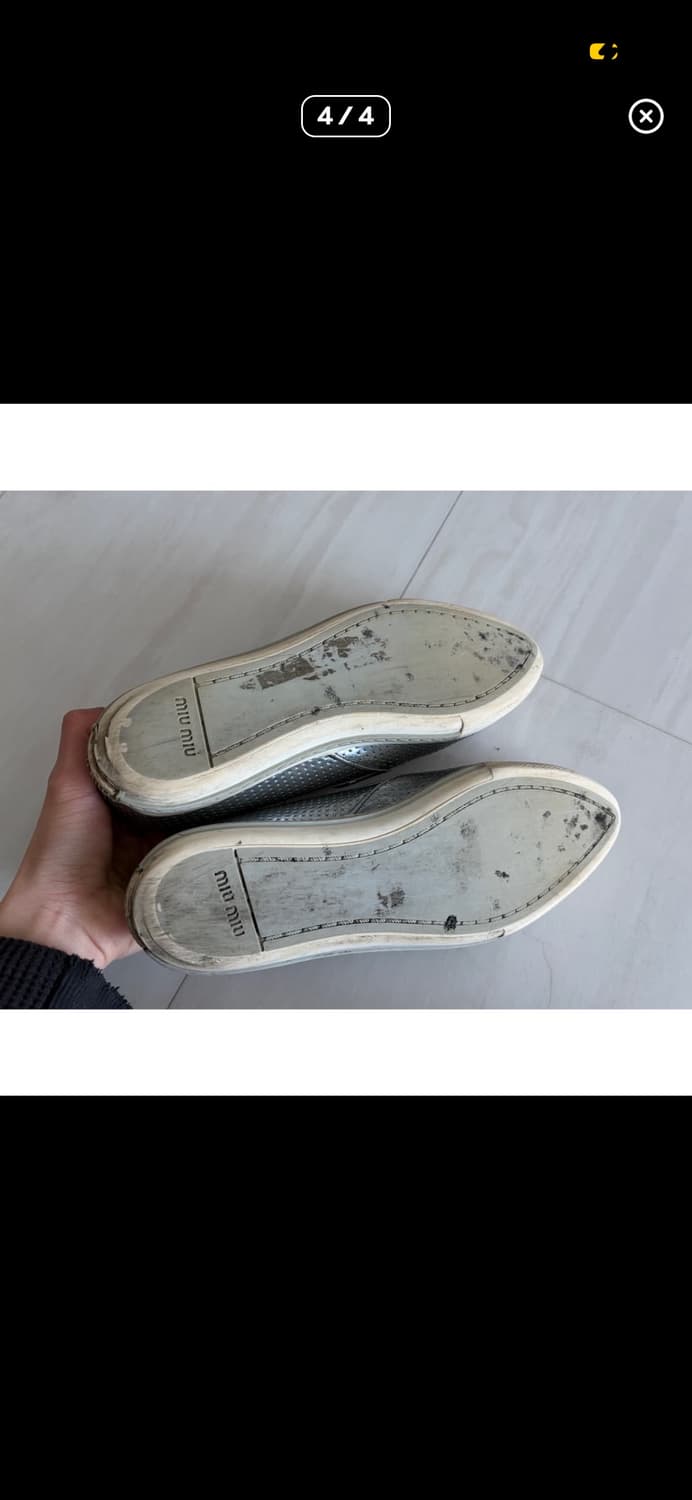 미우미우 메탈 토 슬립온 상품이미지4