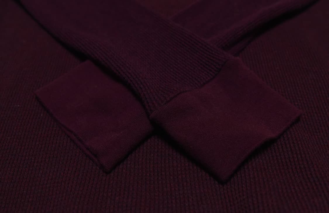 폴로 랄프로렌 남성 와플 티셔츠 버건디 L 상품이미지3