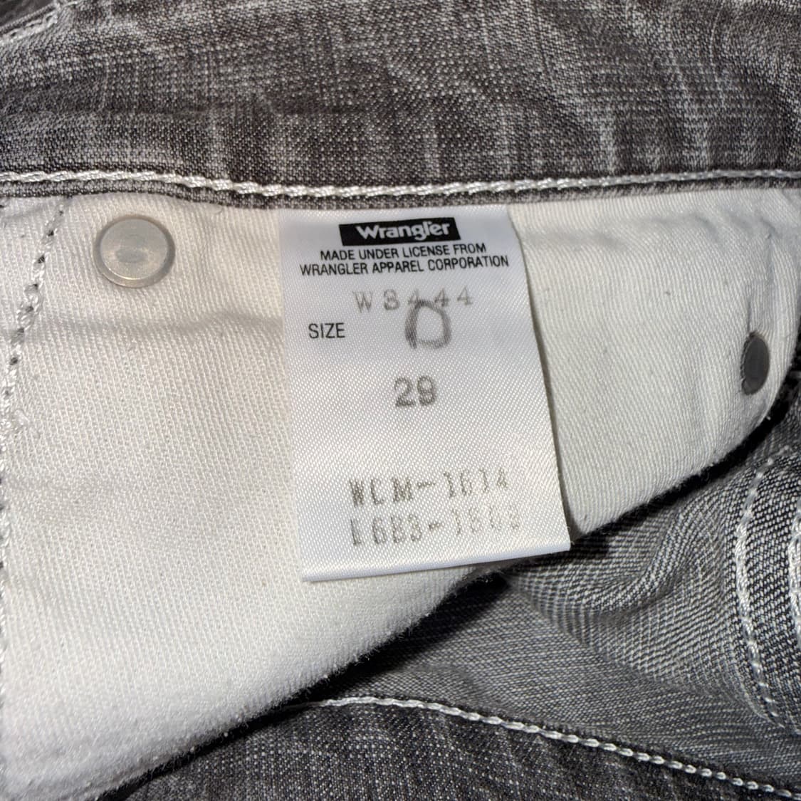 랭글러 그레이 진 상품이미지6