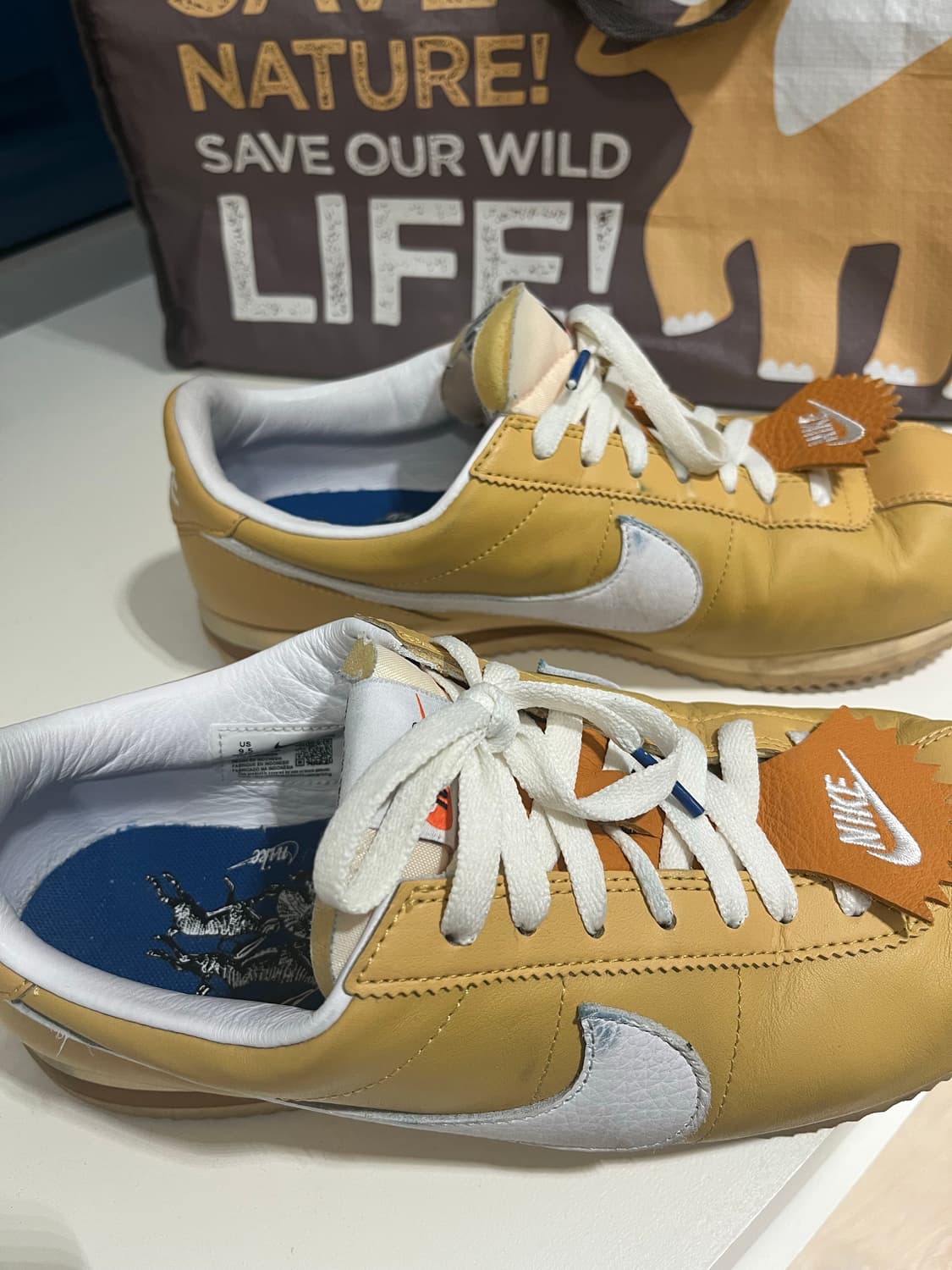 나이키 코르테즈 275 위트골드 상품이미지2