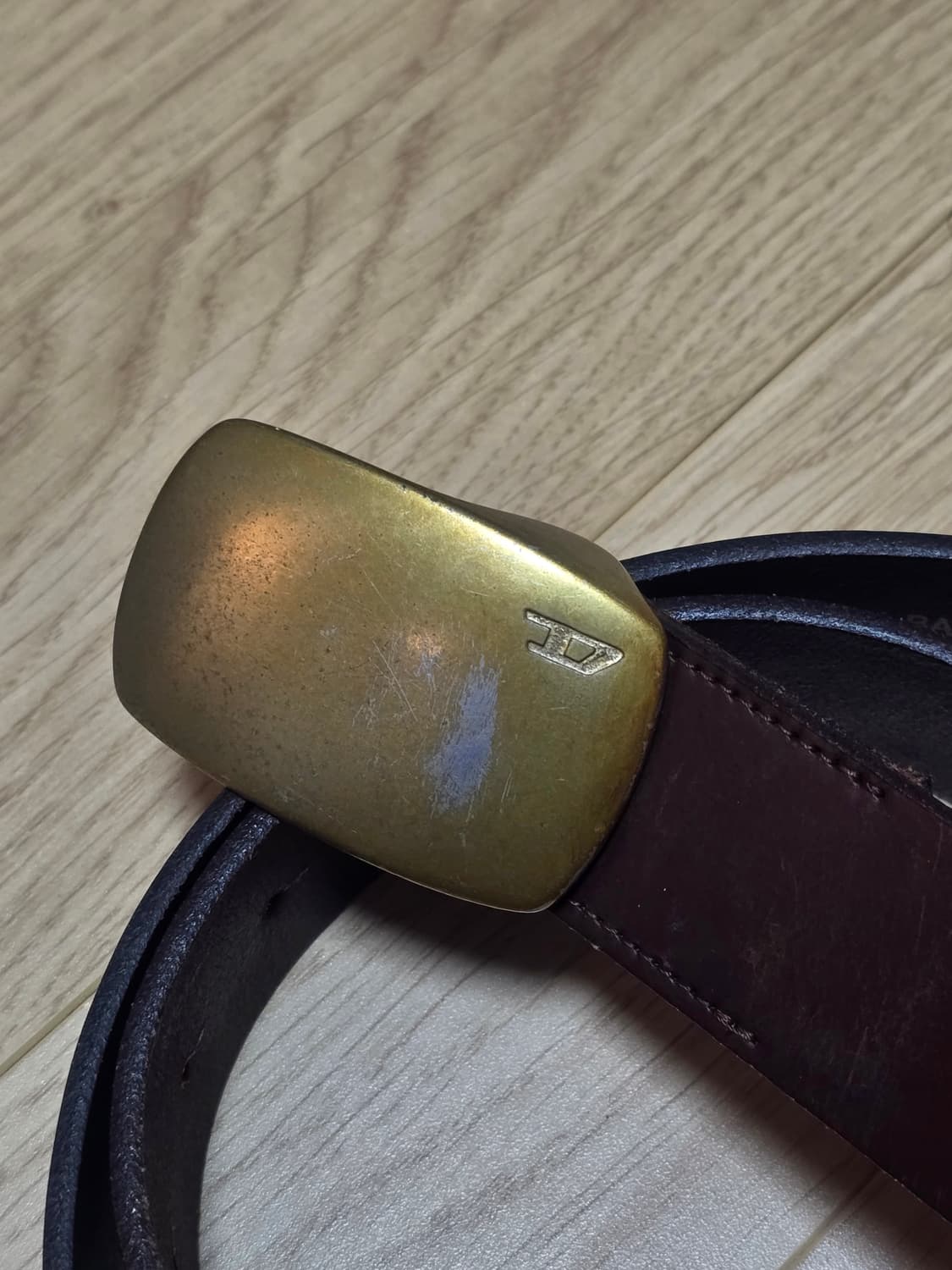 Diesel 디젤 빈티지 레더 벨트 상품이미지1