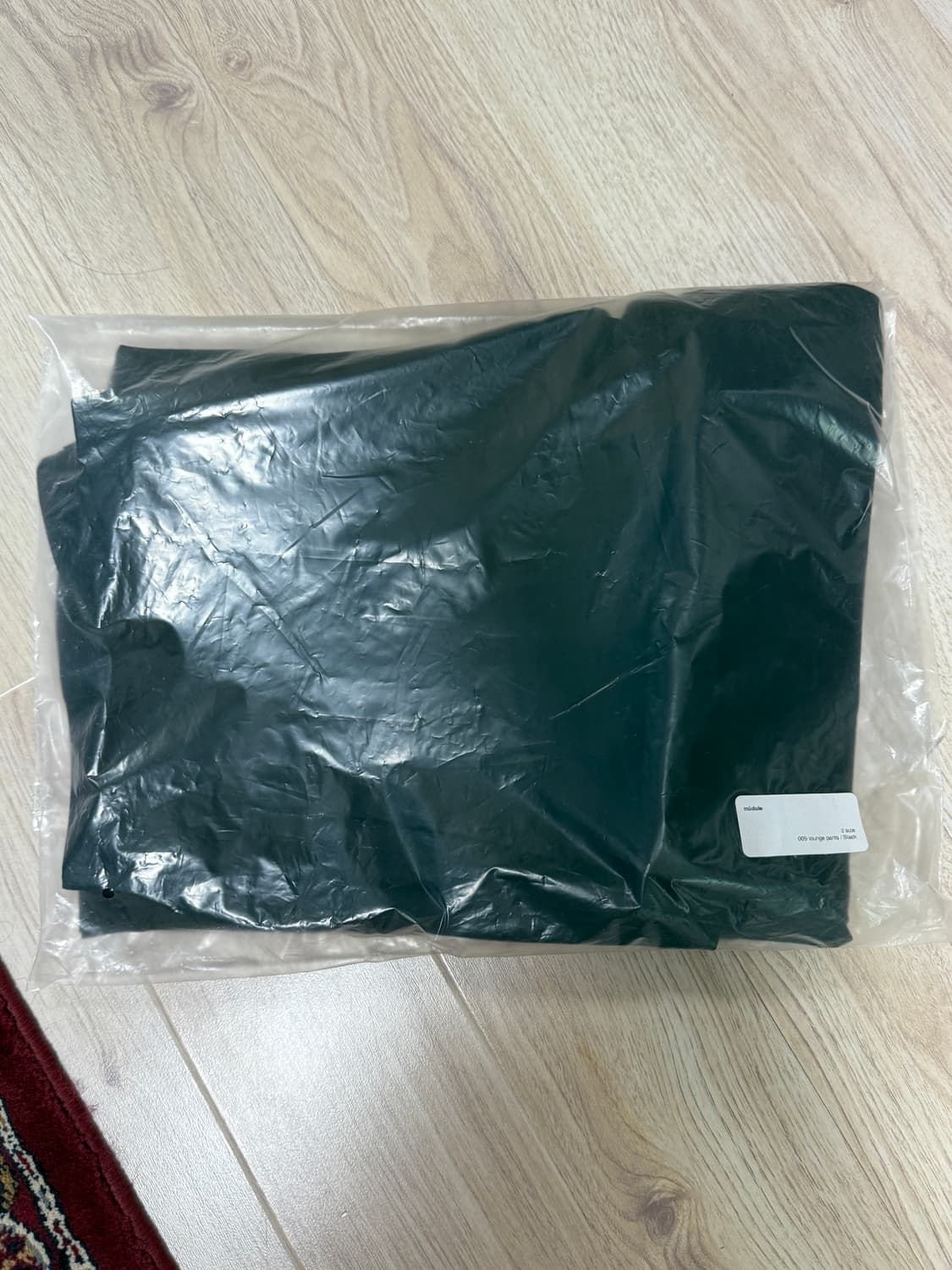 머듈 라운지 팬츠 블랙 2 상품이미지2