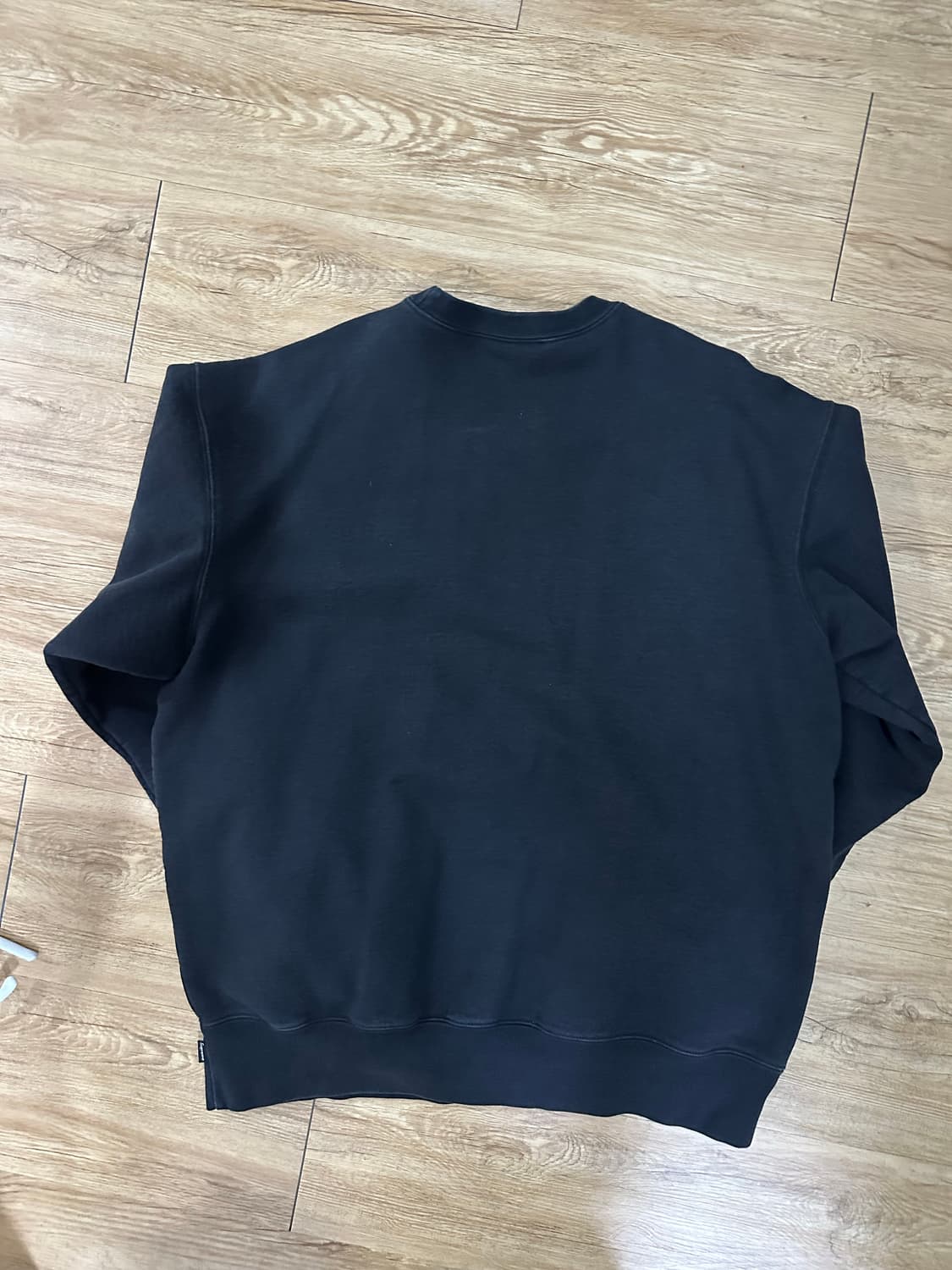 슈프림 x 더블탭스 맨투맨 블랙 Lsize 상품이미지3