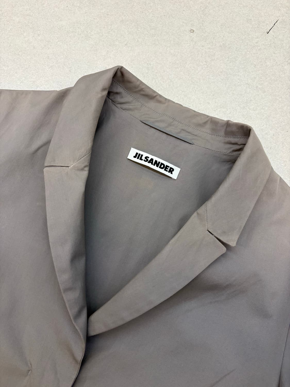 [ 34 ] 질샌더 백 판넬 싱글코트 상품이미지3