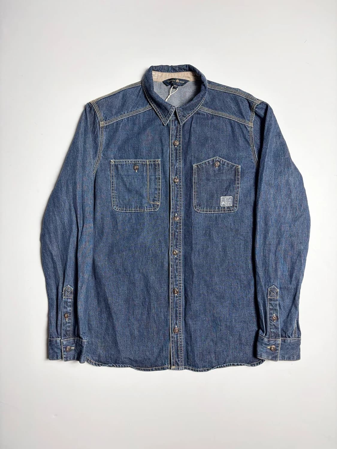 써스데이아일랜드 14FW 웨스턴 포켓 셔츠 R1192 상품이미지1
