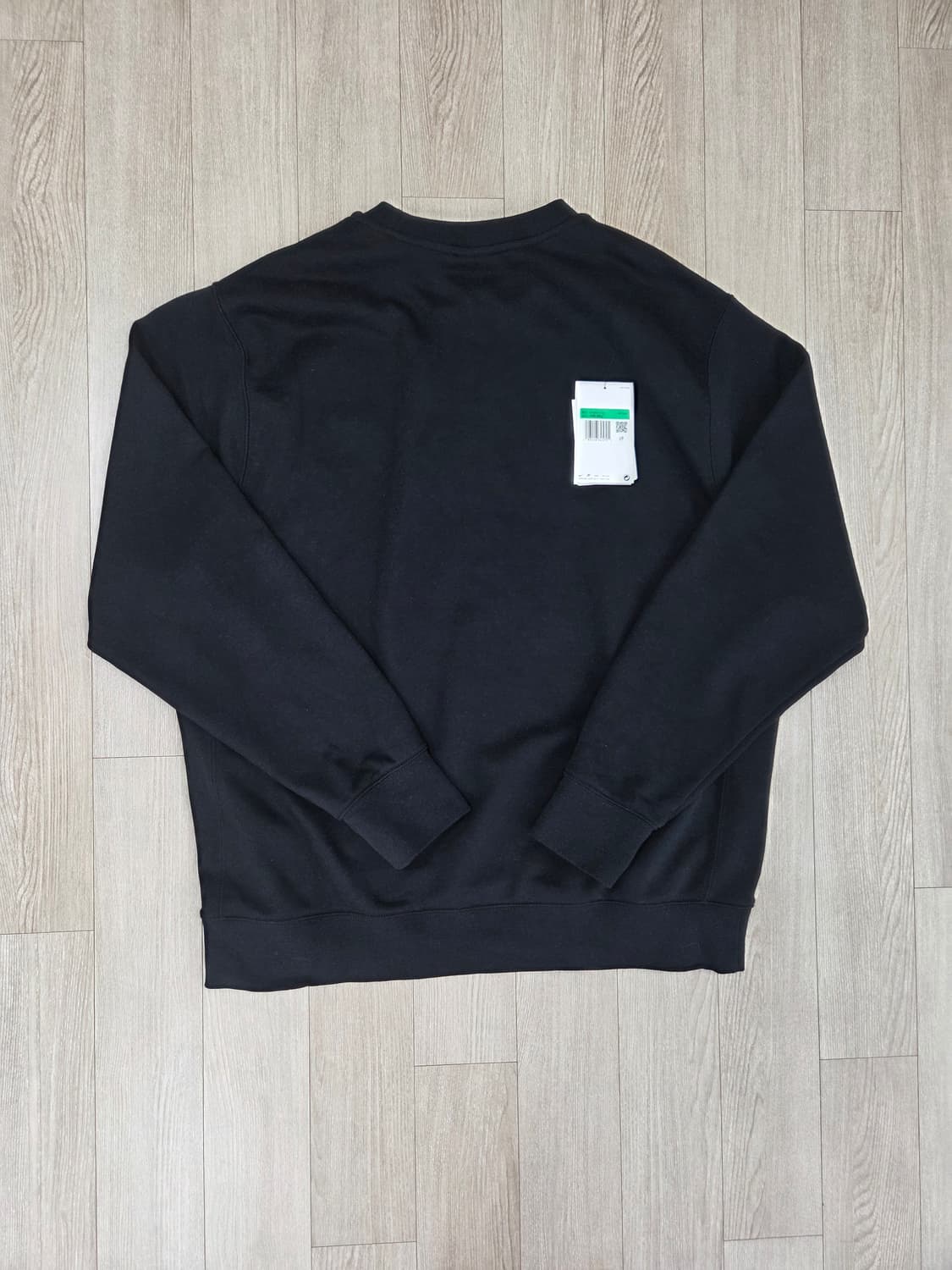 NSW 나이키 클럽 맨투맨 블랙 XL, 105 BV2667-010 상품이미지5