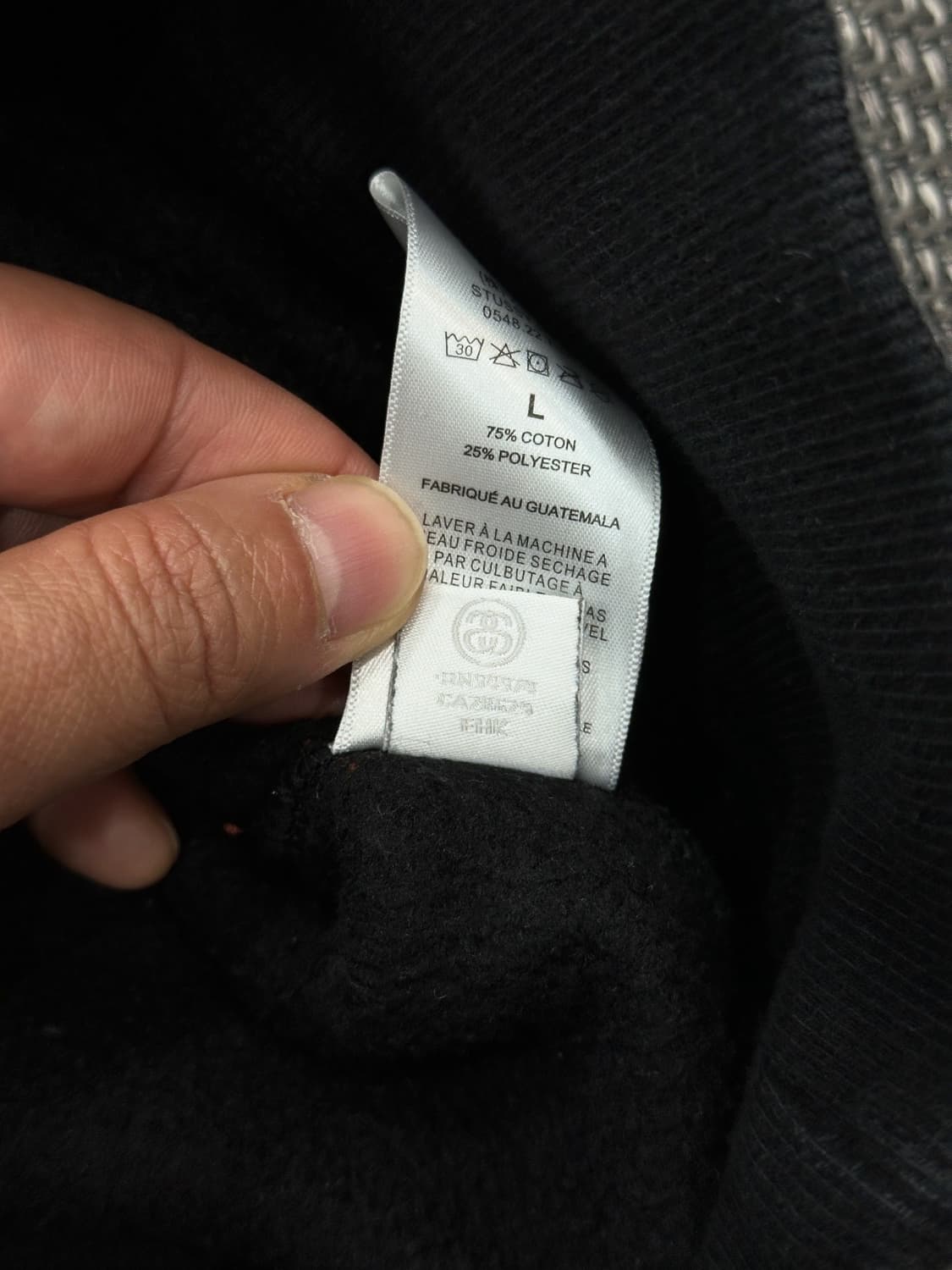 정품 스투시 월드투어 맨투맨L 상품이미지8