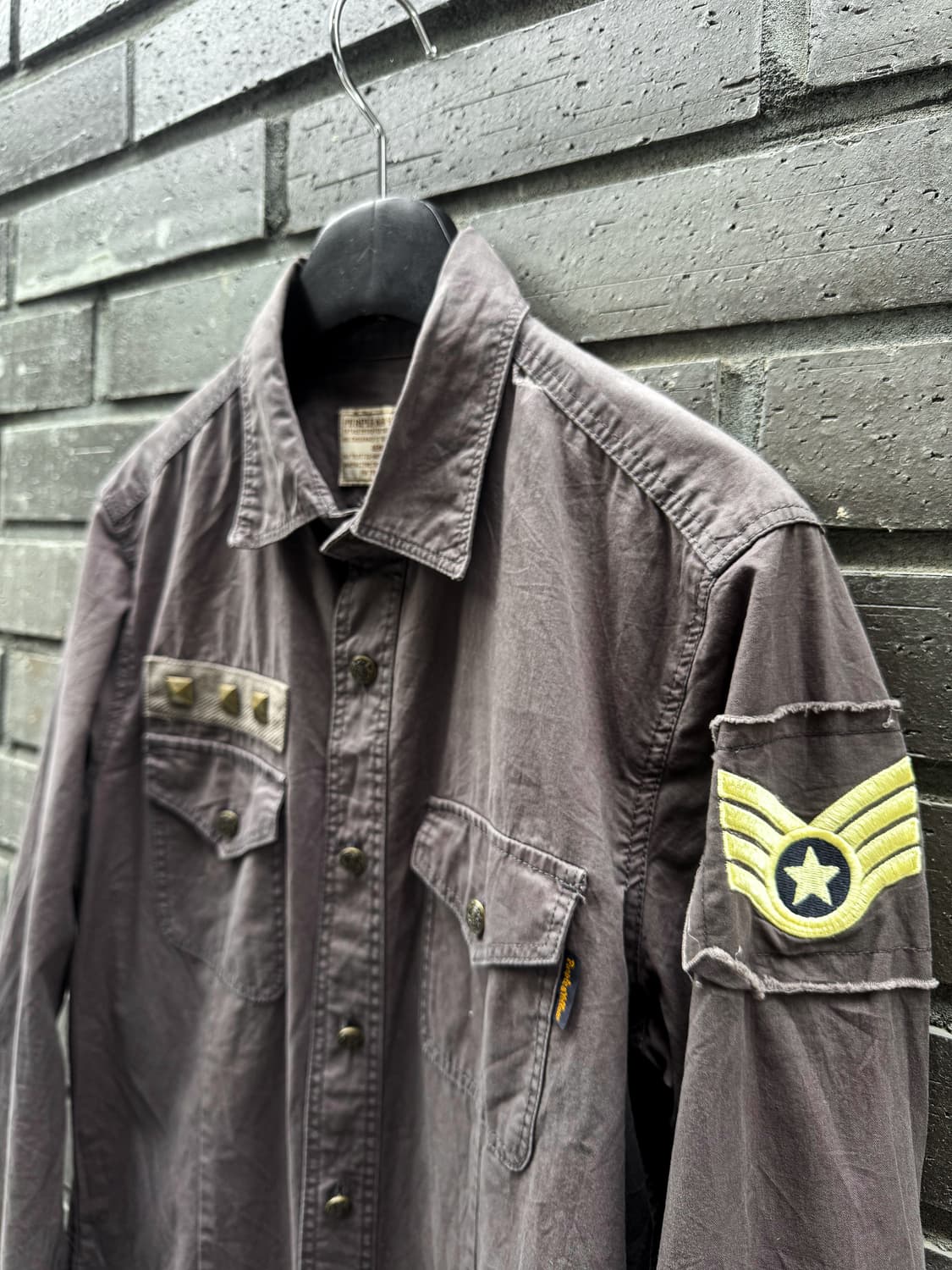 Military Mood Stud Shirt 상품이미지6