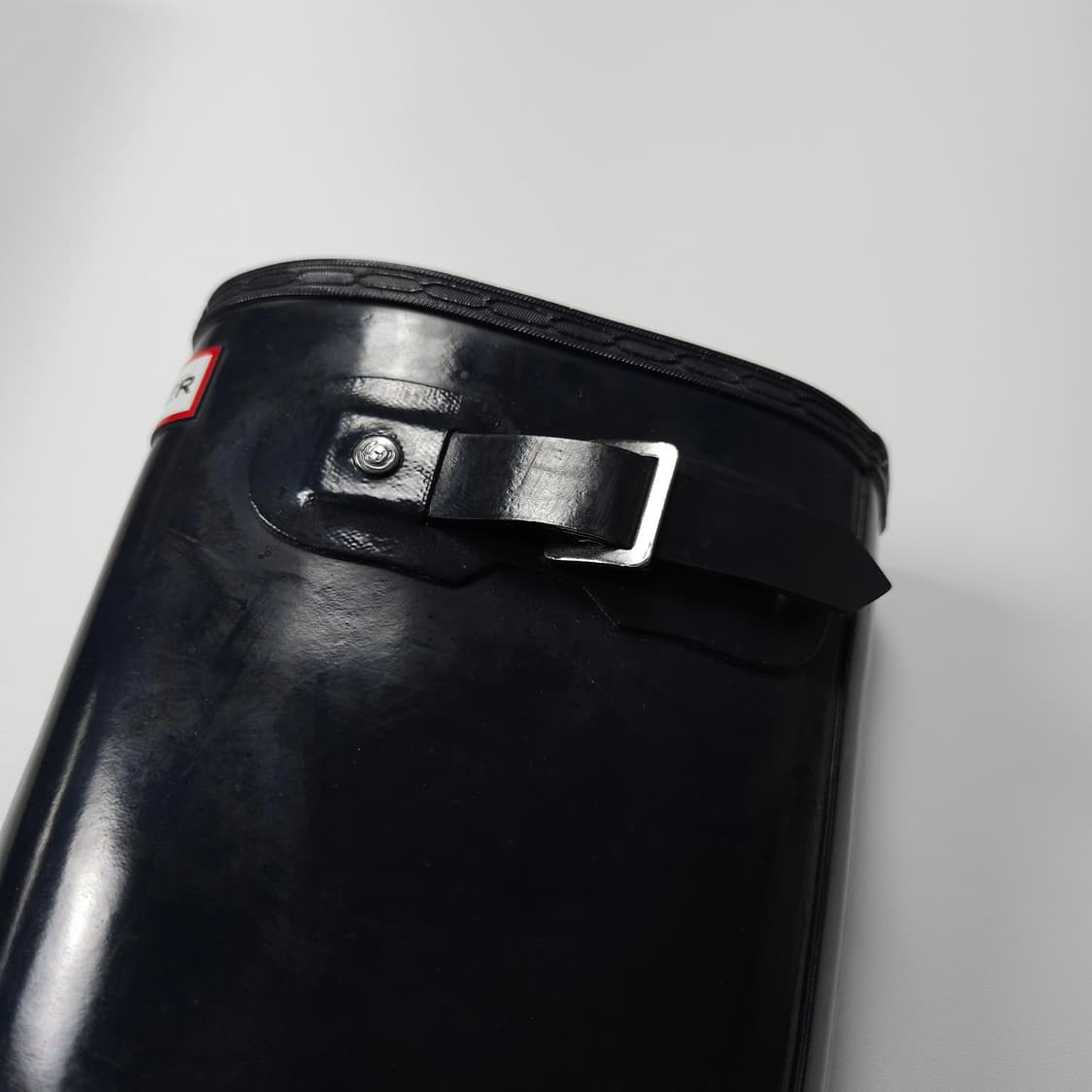 헌터 오리지날 톨 레인부츠 글로시 네이비 (225) 상품이미지4