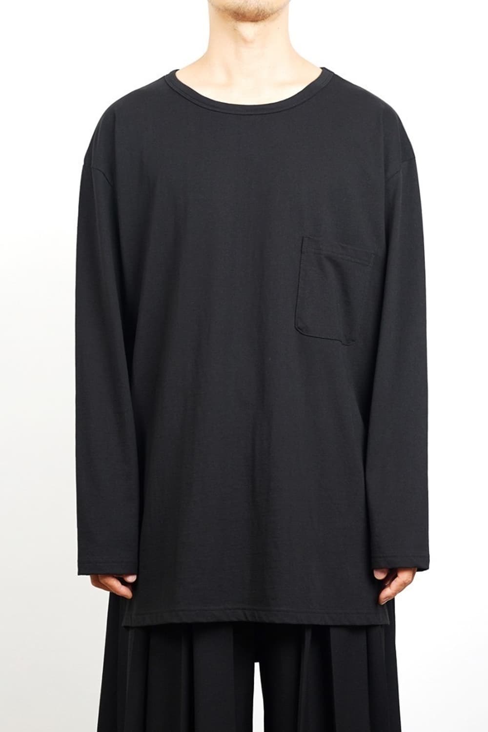 한블랙 코튼 롱슬리브 001 상품이미지1