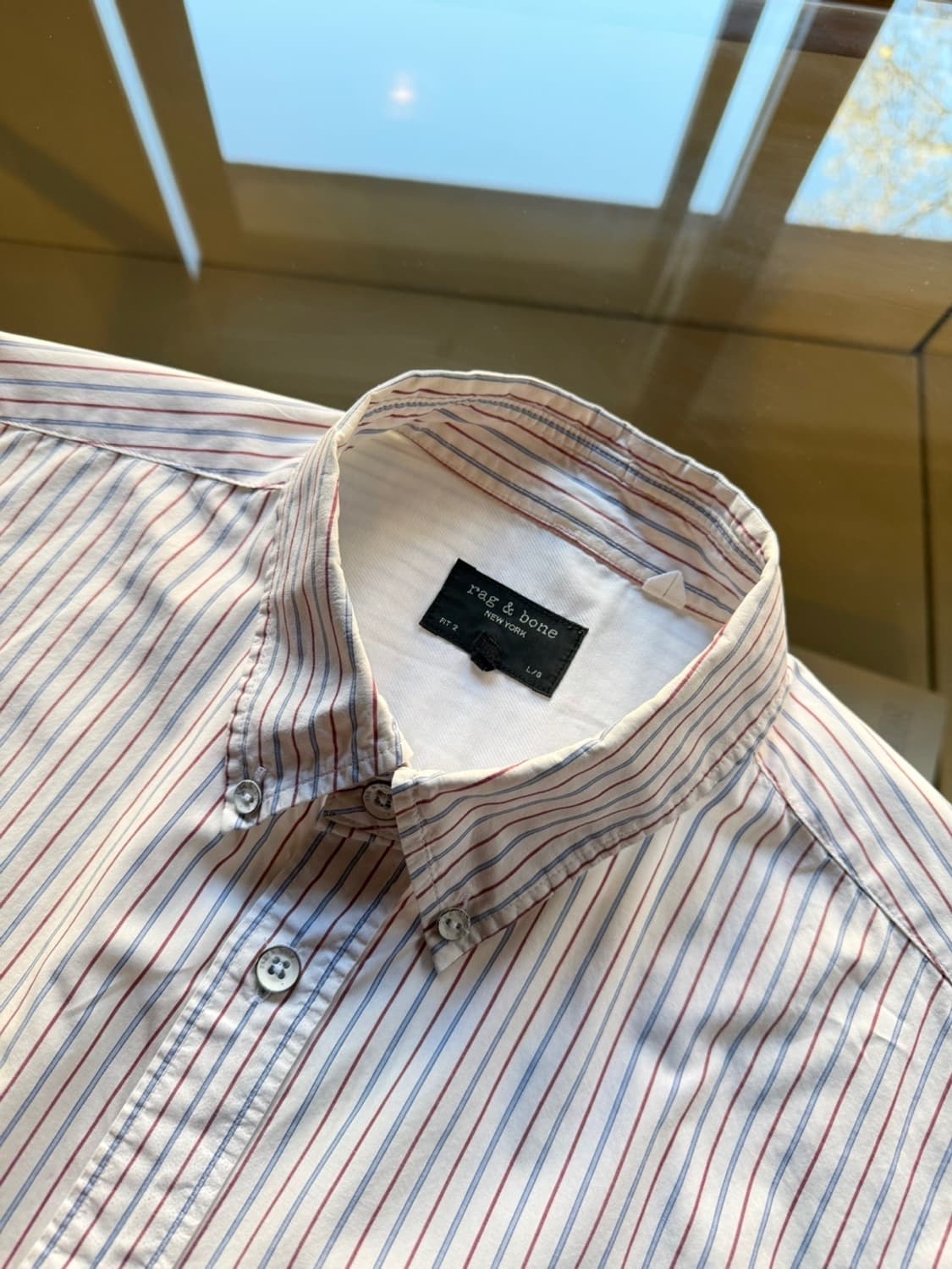 랙앤본 버튼다운 셔츠 100 상품이미지9