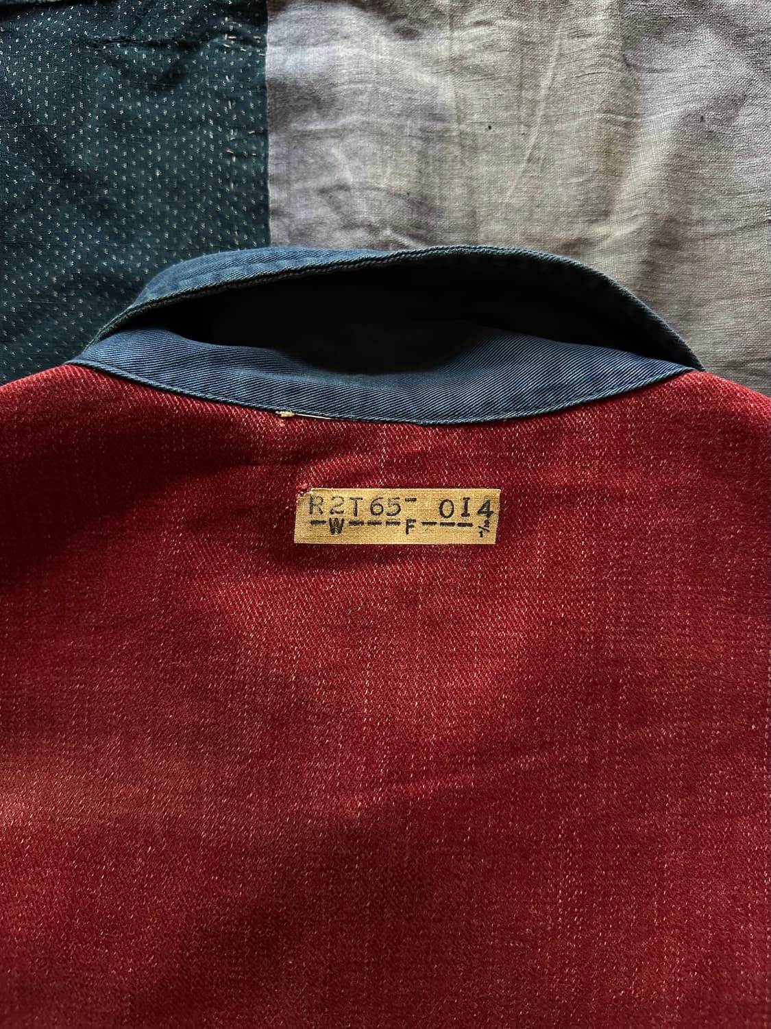 50s USA Vintage Mechanic Work Jacket 상품이미지9