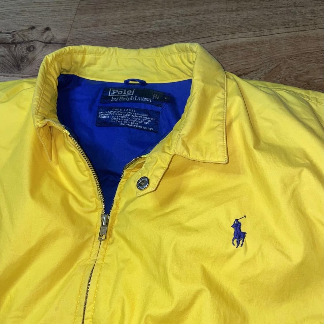 90s 폴로랄프로렌 푸퍼 패딩 (care label)  L   상품이미지7