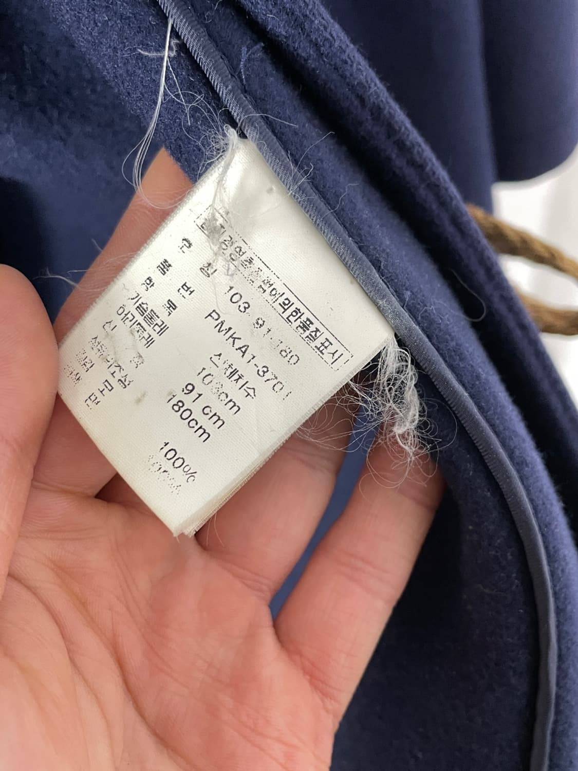 폴로 랄프로렌 울 더플 코트 상품이미지7