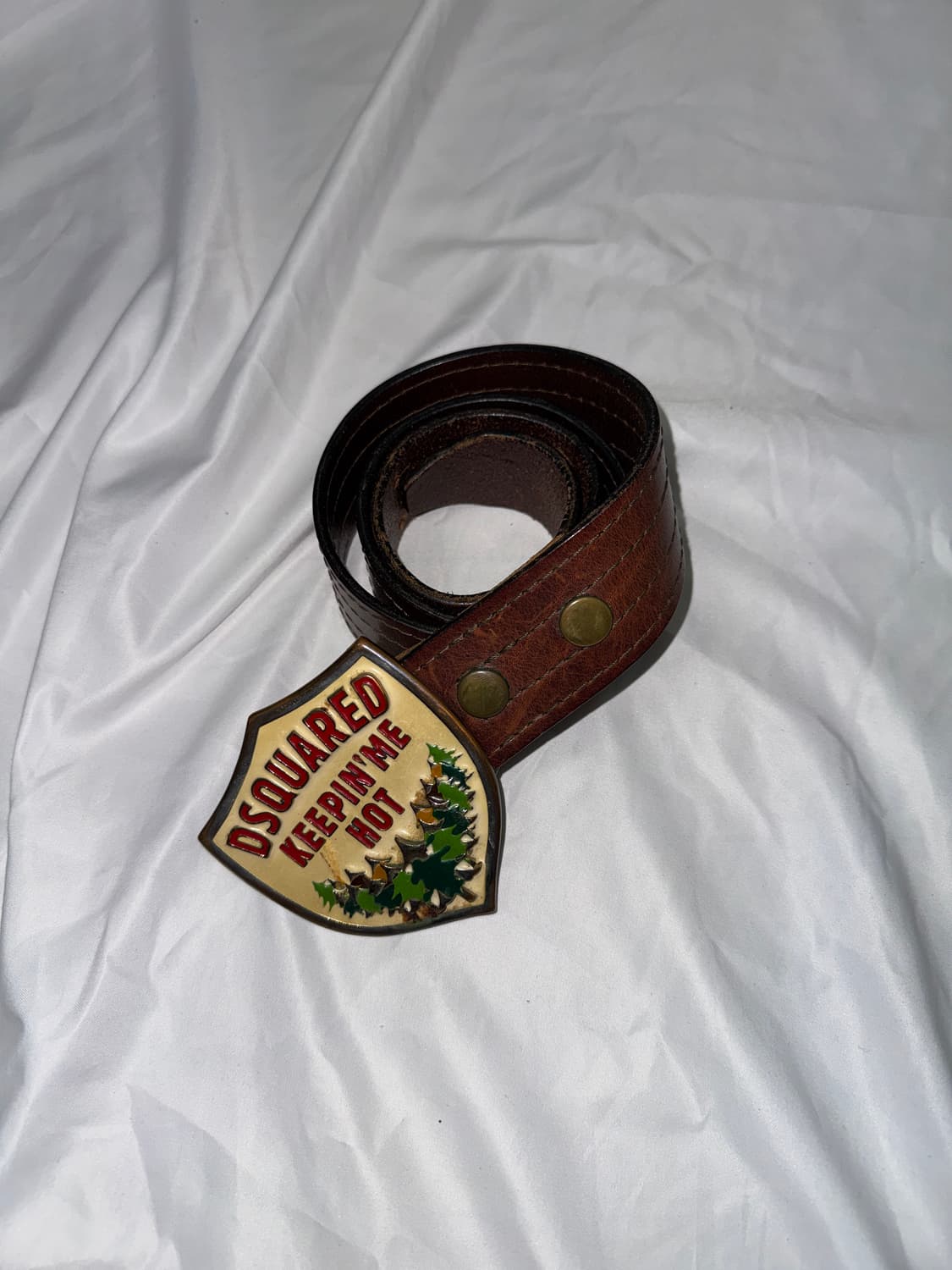 디스퀘어드2 빅 버클 벨트 상품이미지4