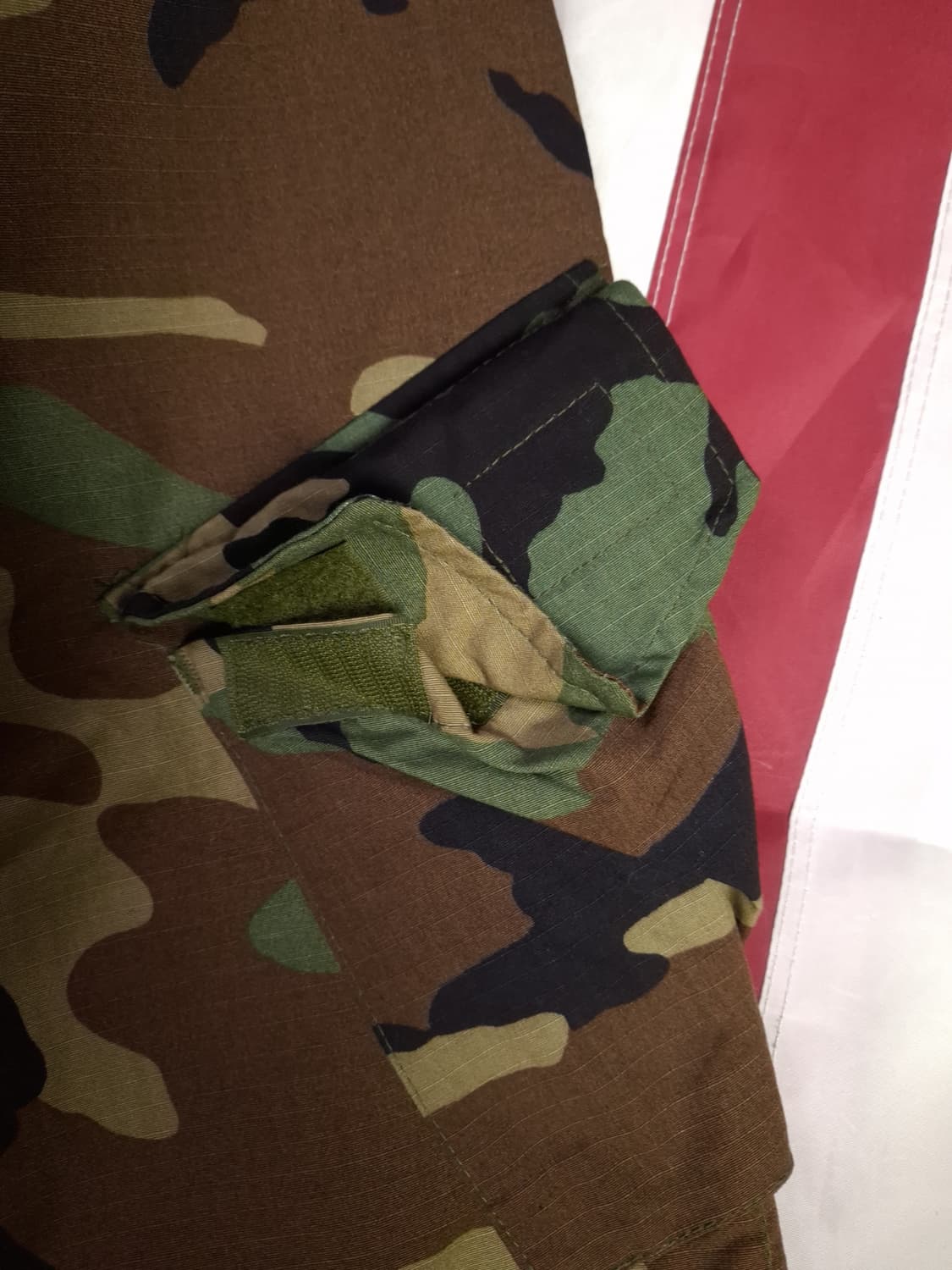 새제품 오리지날 미군 우드랜드 캐미칼 화생방복 자켓 상품이미지4