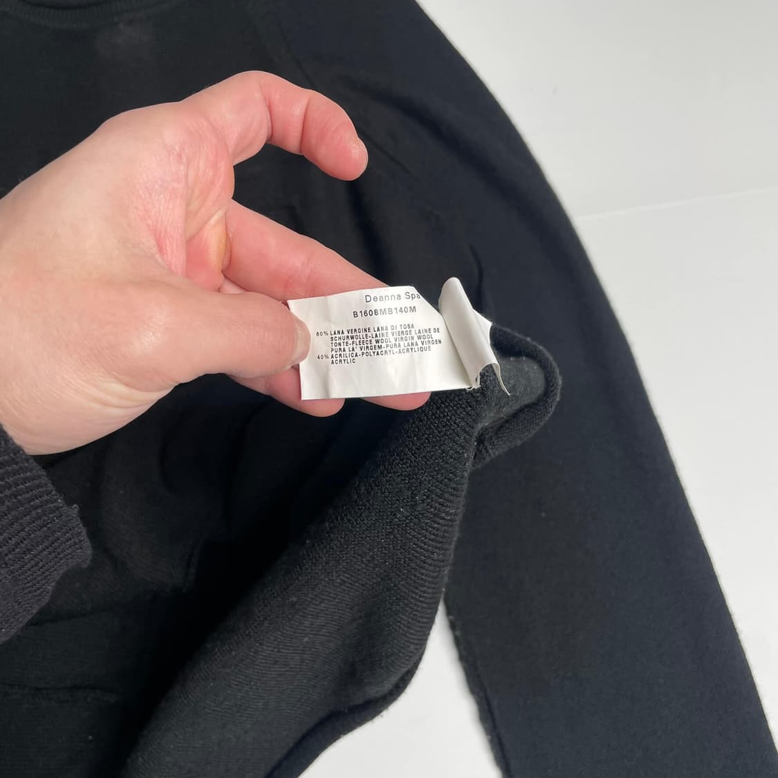 Emporio armani 3D 울 니트 상품이미지7