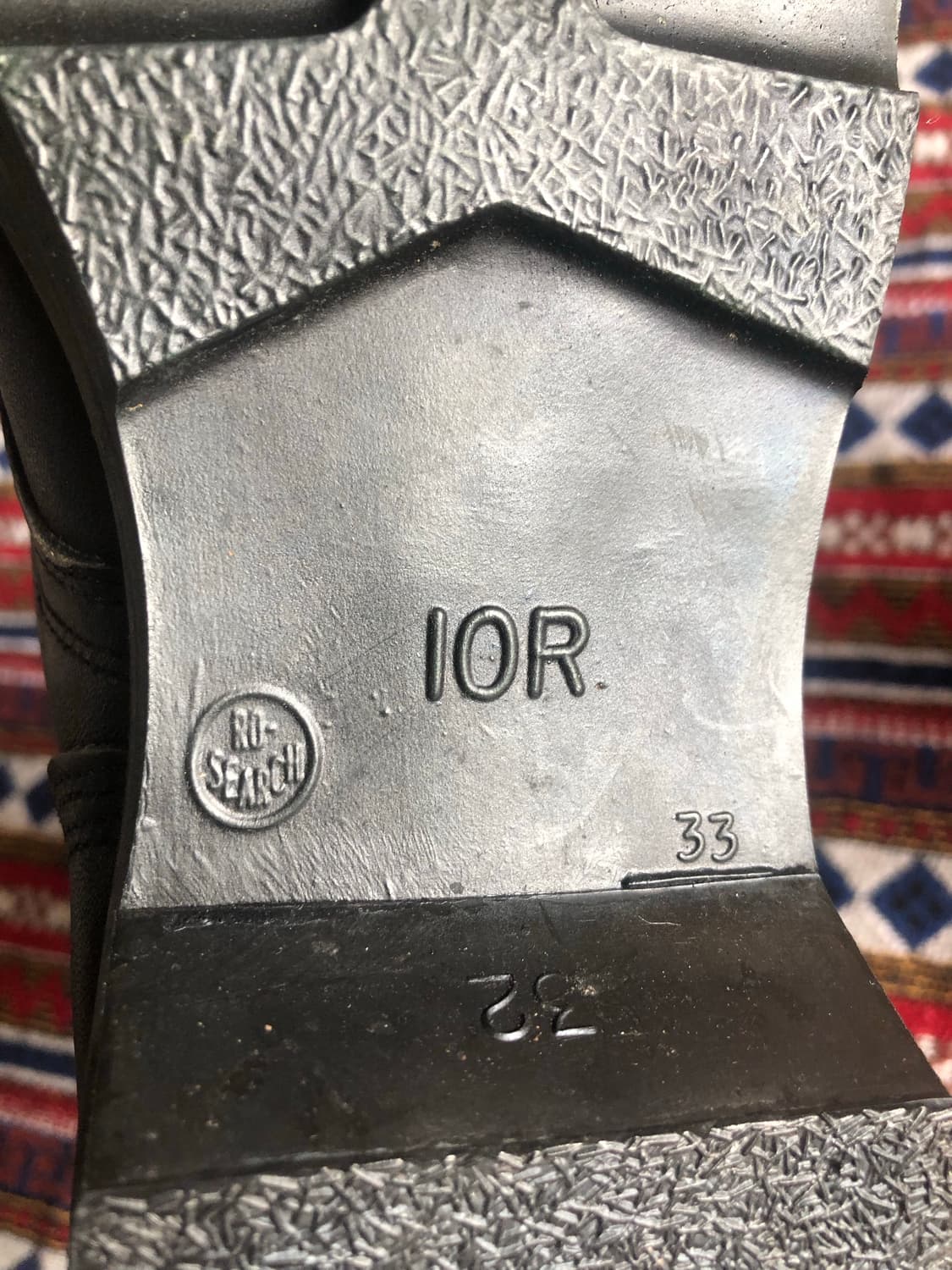 80s 미군 스피드레이스 군화280 미사용 상품이미지7