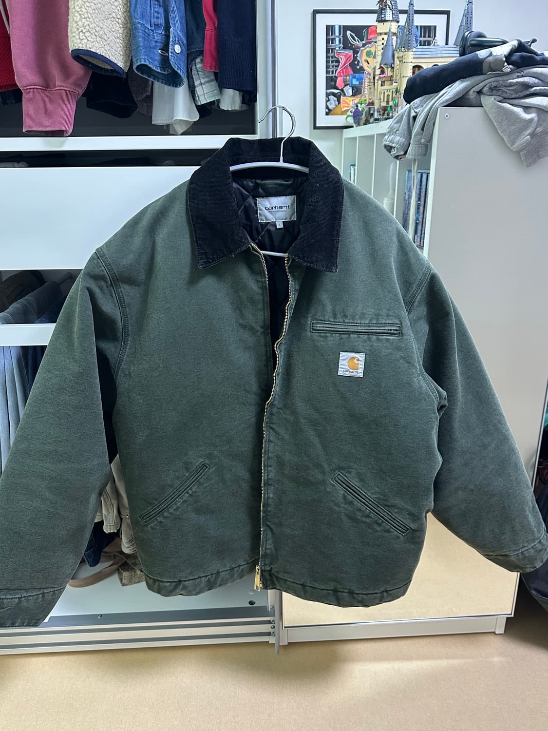 칼하트 디트로이트자켓 og 사이즈 교환 L->S(판매도합니다!) 상품이미지2