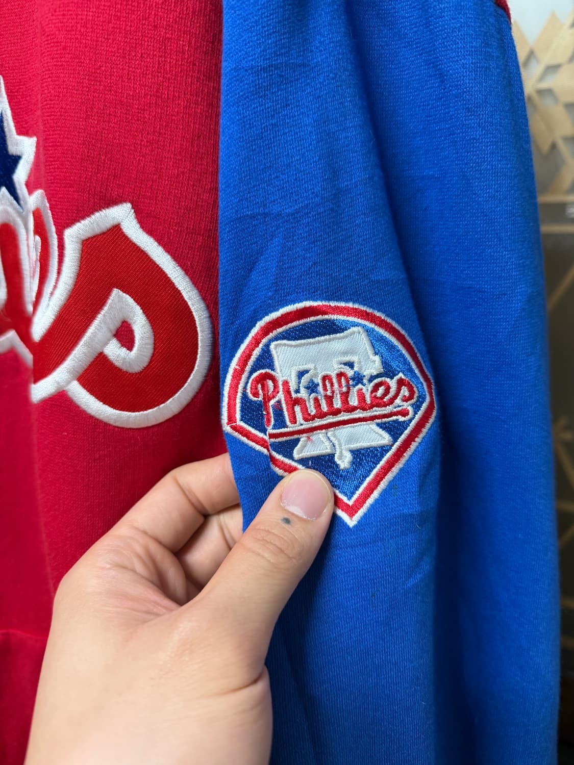 00’s MLB Stitches 필라델피아 필리스 후드집업 상품이미지4