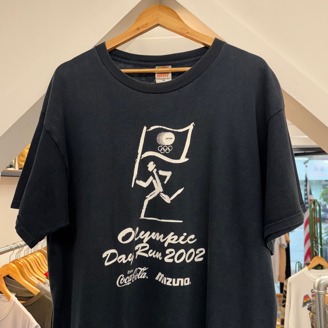 00s 프룻오브더룸 2002 일본 올림픽 빈티지 티셔츠 (XL)  상품이미지2
